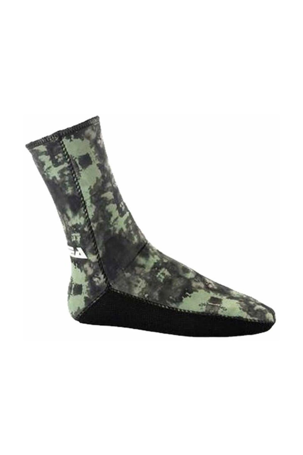 Apnea Çorap Kamuflaj 3mm 4xl