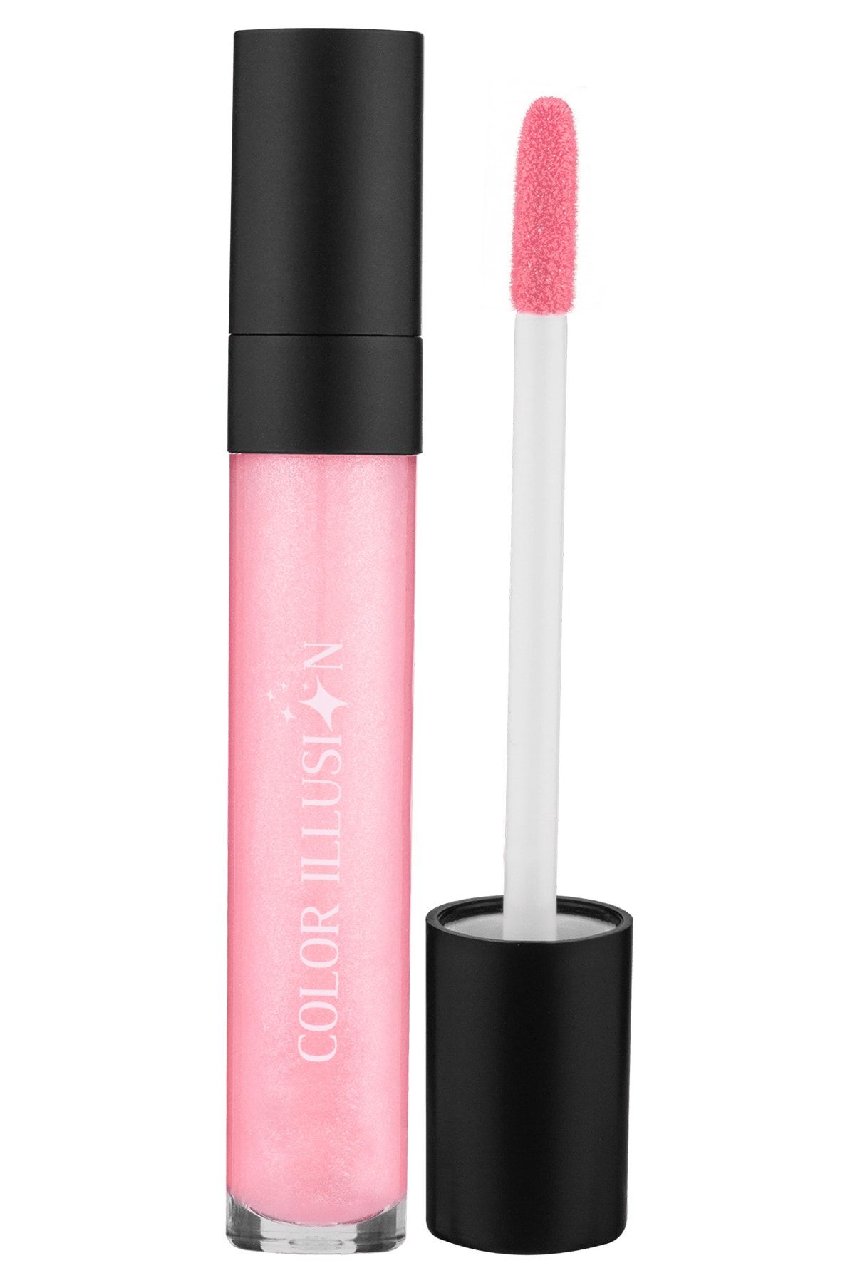 Huncalife Color Illusion Işıltılı Dudak Parlatıcı Açık Pembe 5.5 g 8690973711458