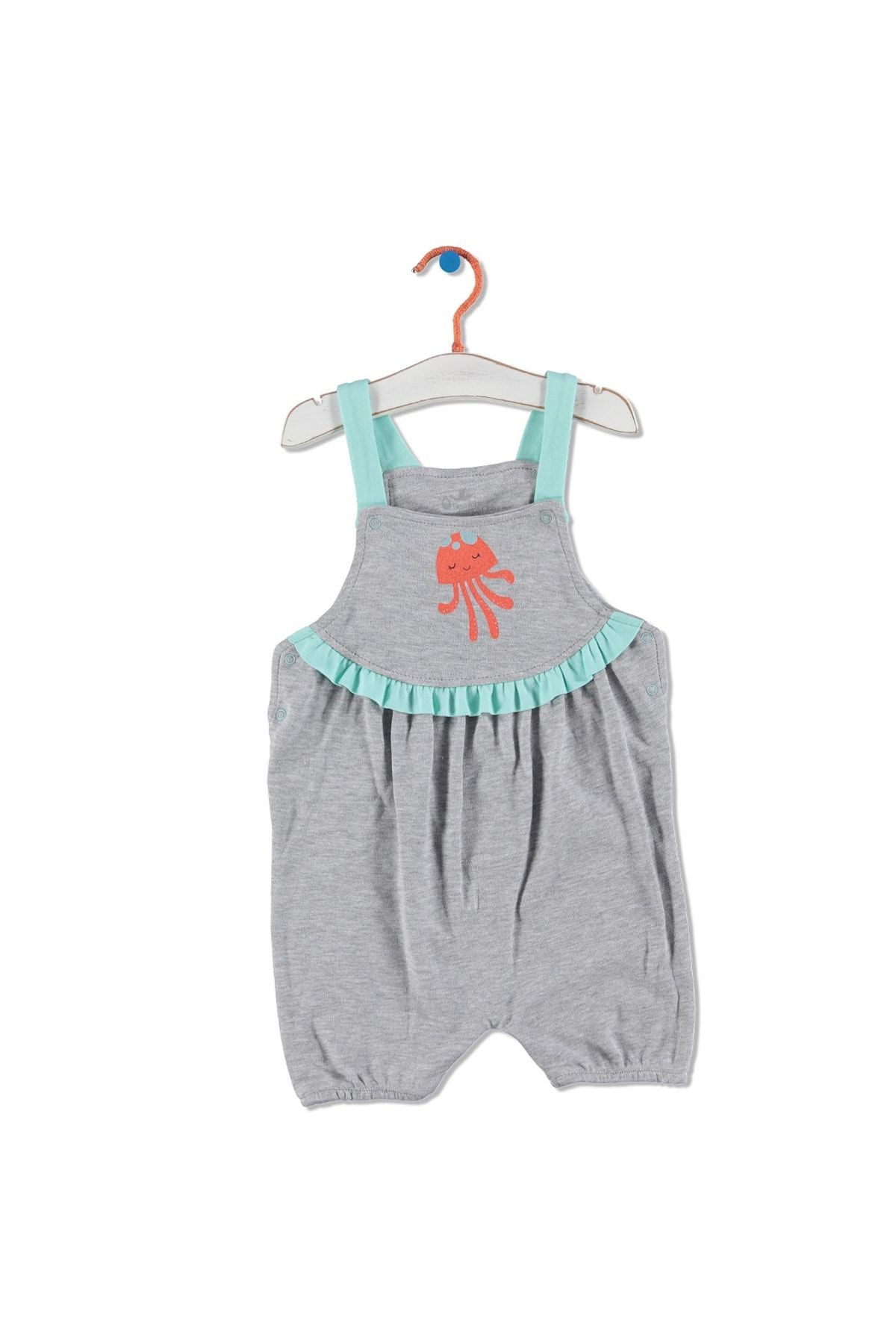 Newborn Fashion Club Kız Bebek Eğlenceli Yaz Balon Salopet