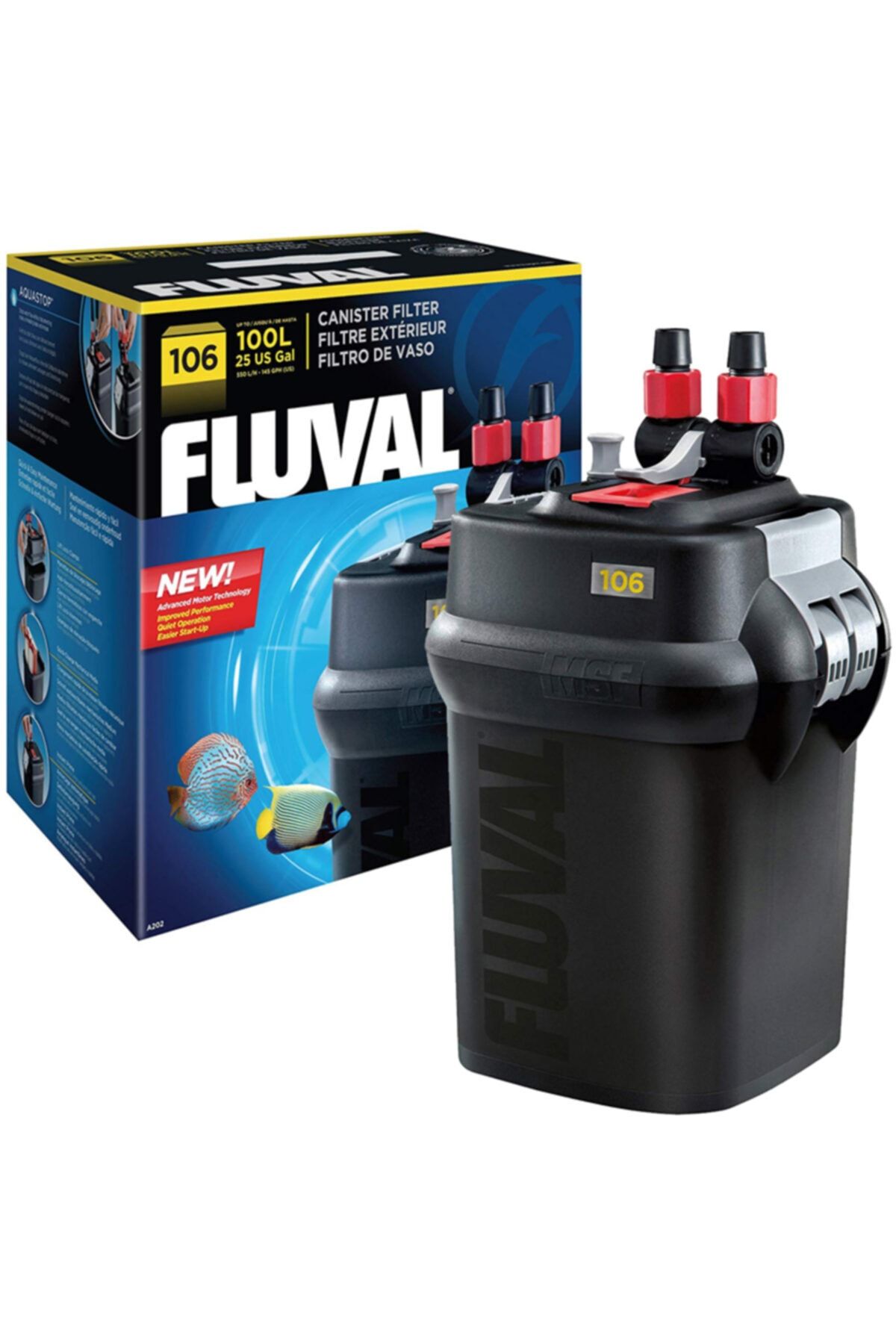 Fluval 106 Dış Filtre 550 Lt/saat