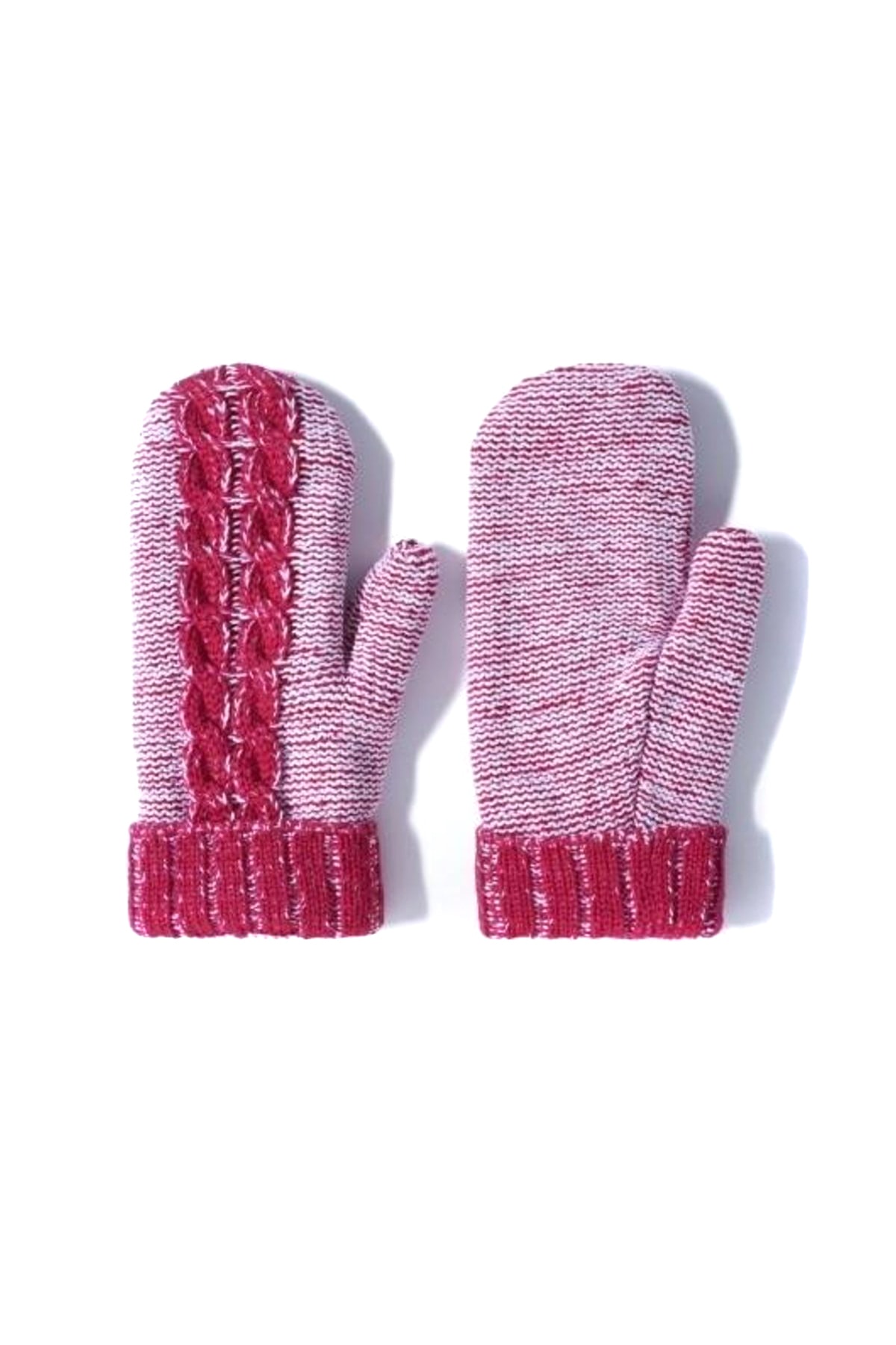 adidas Womens Climawarm Cable Knit Mittens Eldiven