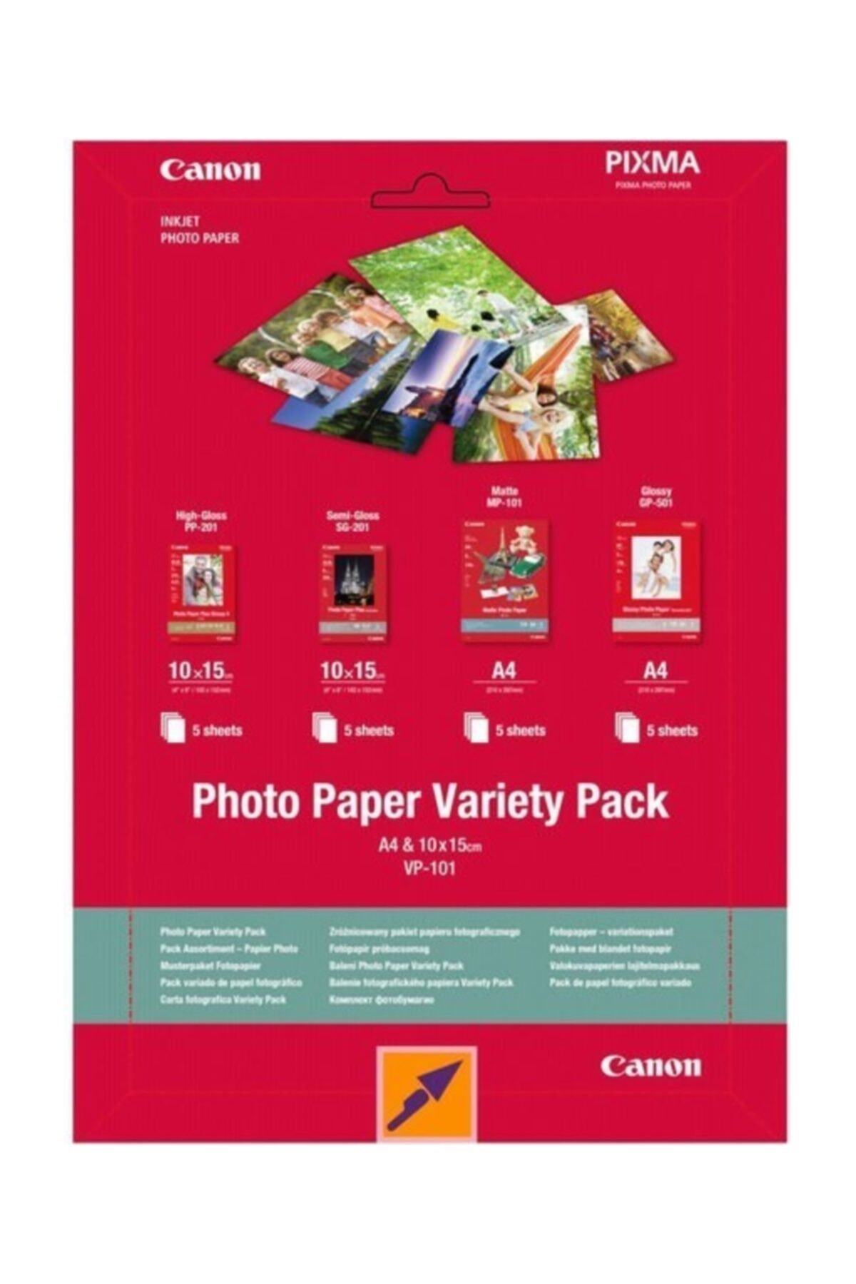 Canon Vp-101 Fotoğraf Kağıdı 10x15 (gp-501/sg-201/pp-201)