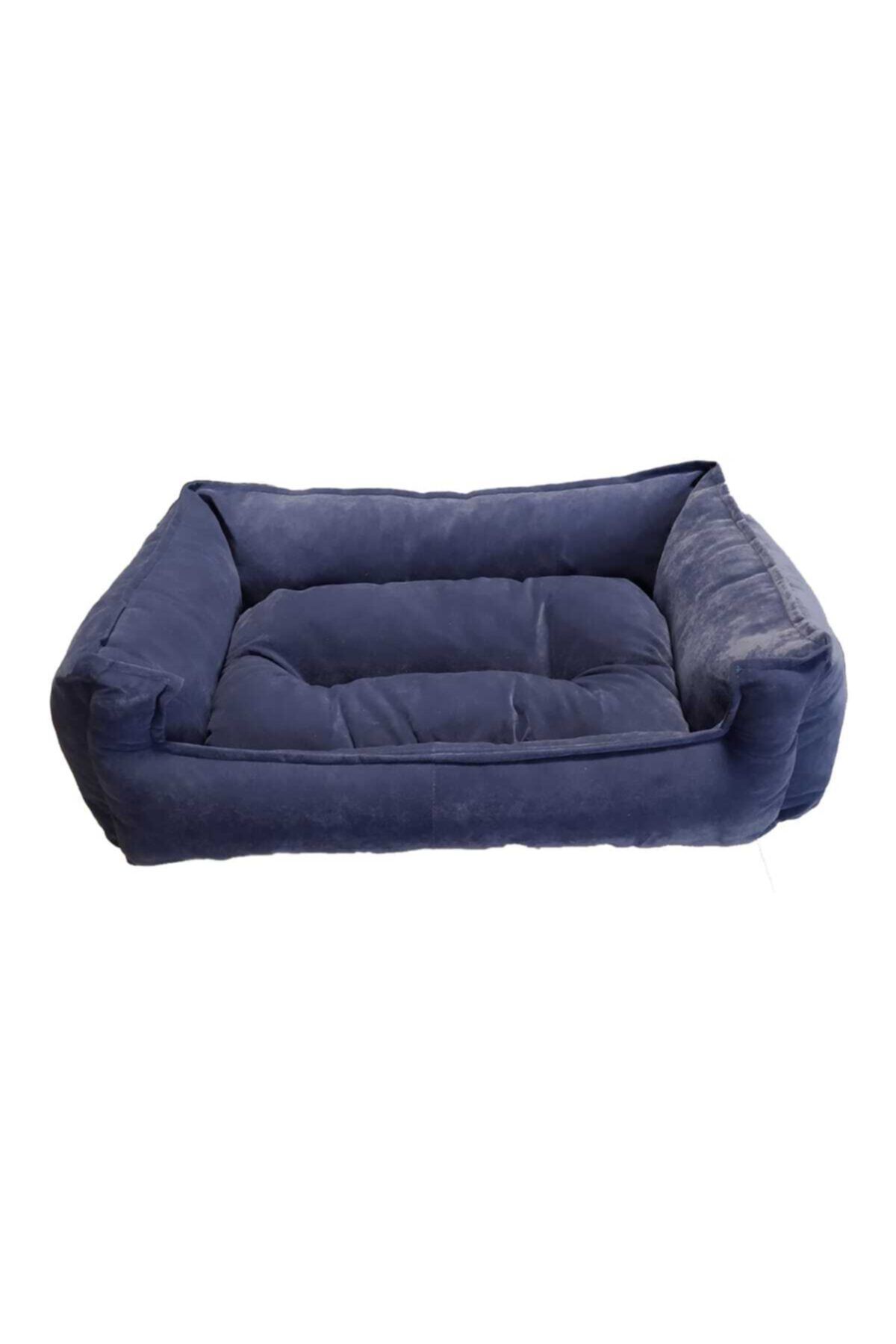 CatMozz Plus Colour Kare Silinebilir Kedi Köpek Yatağı 70x50x17 Cm Yıkama Garantili No 2