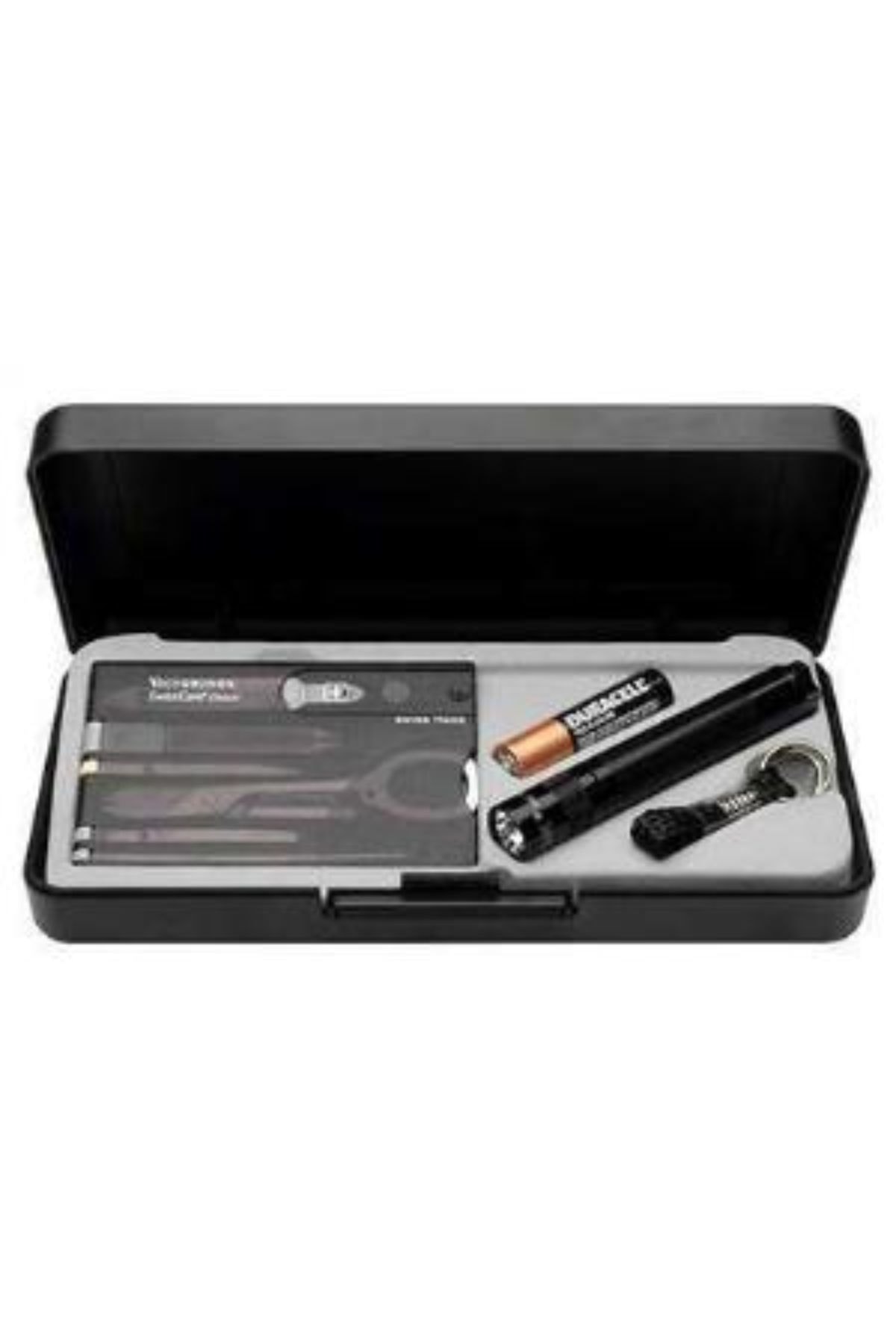 Maglite K3AKSLR Solitaire AAA Fener ve Swisscard Set (Swisscard Hariç)