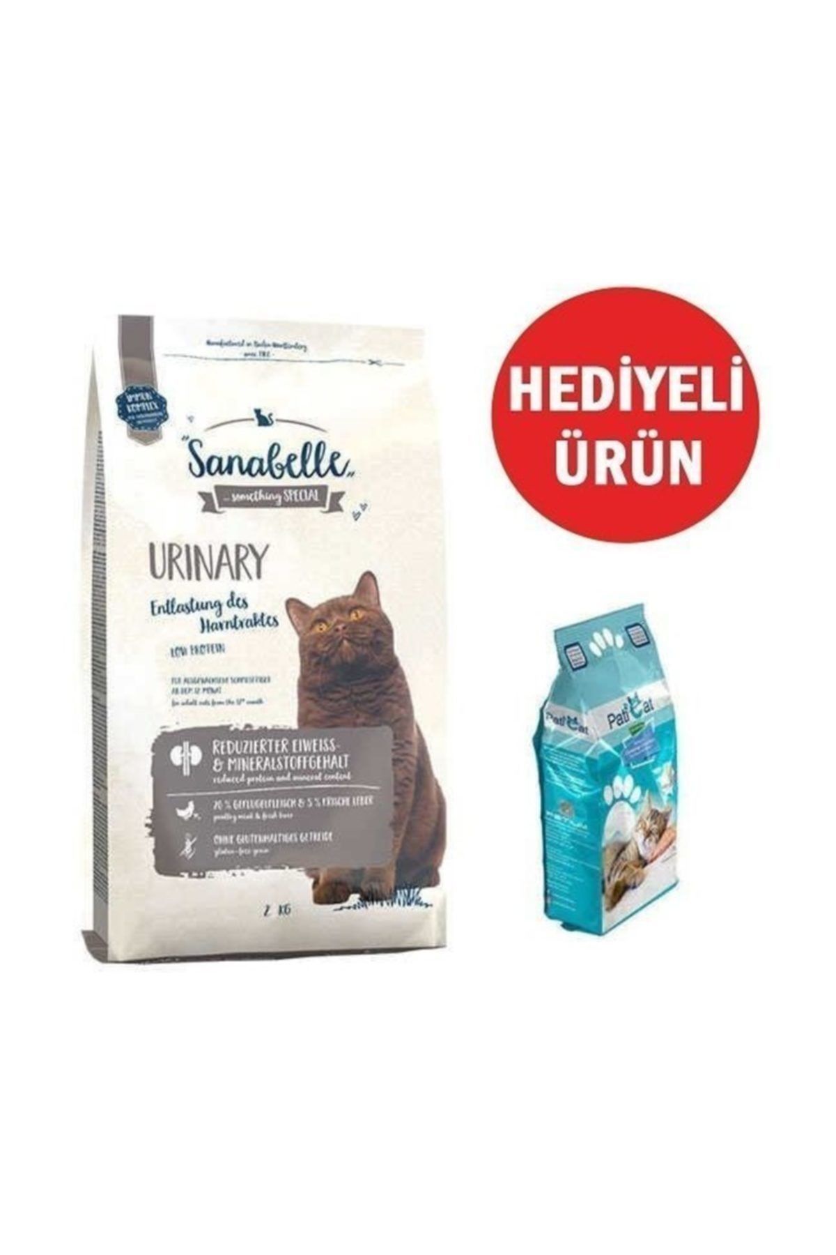 sanabelle urinary glutensiz idrar yollari sagligi icin kedi mamasi 2 kg fiyati yorumlari trendyol