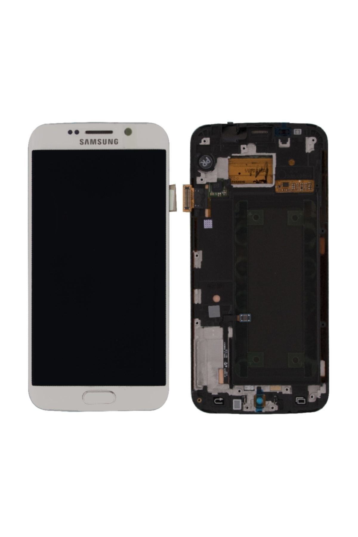 OEM Samsung G925 S6 Edge Lcd Ekran Oled Beyaz