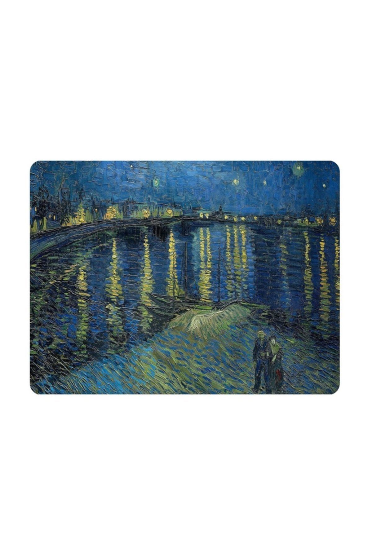 WuW Van Gogh Starry Night Over The Rhone Mouse Pad