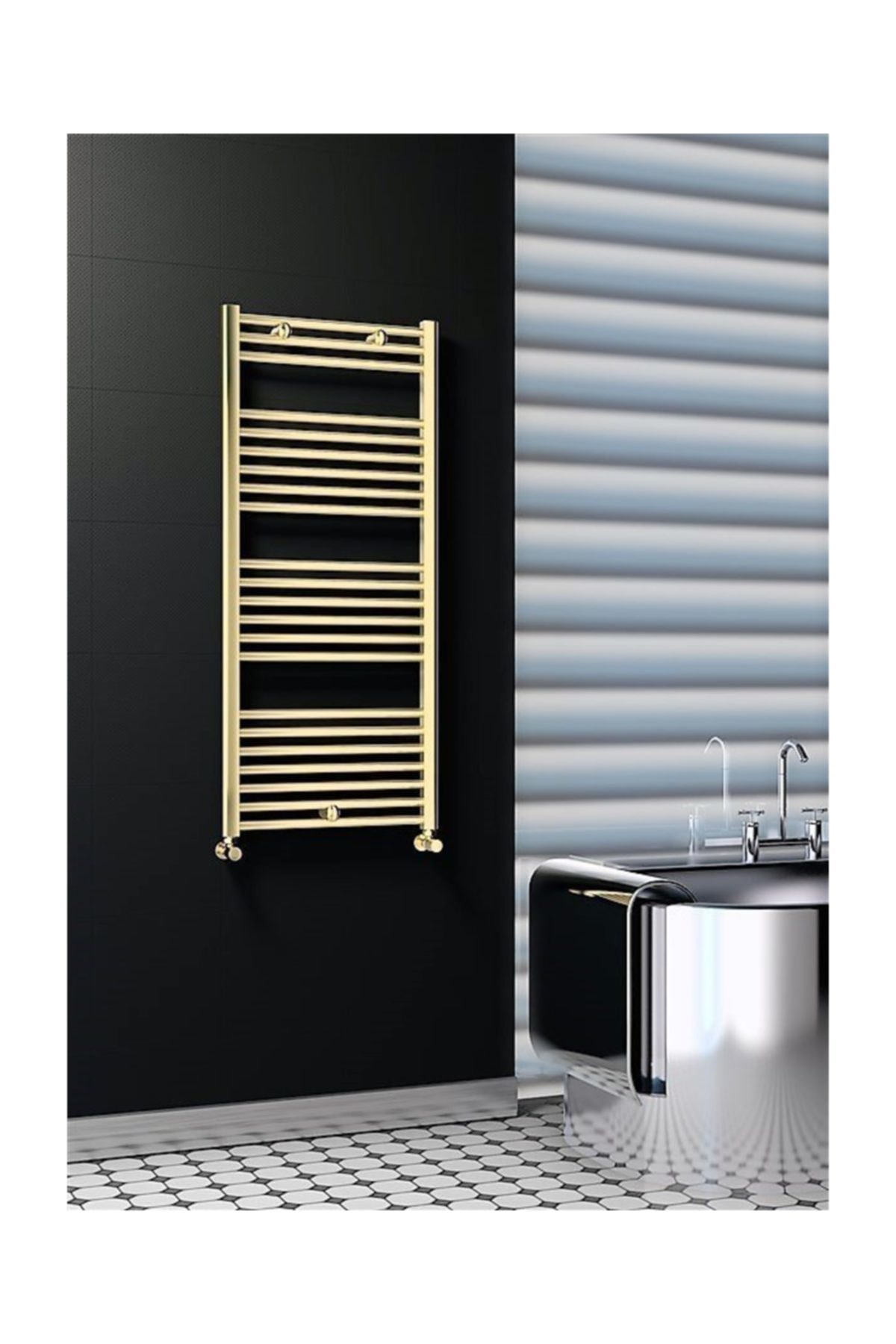 Radiva Haiti Havlupan 500x1200 Altın Renkli