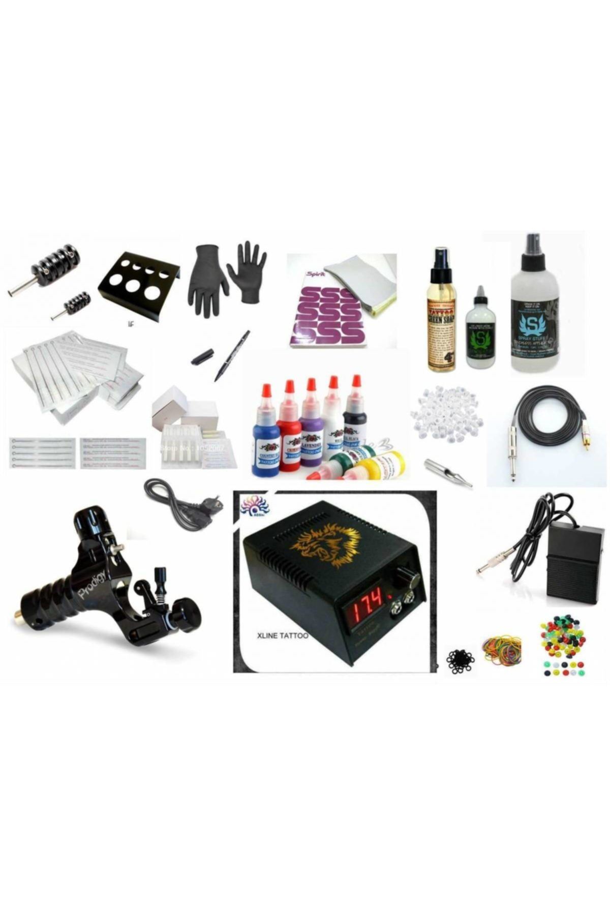 Matrixline Prodıgy Tattoo Dövme Makinası Full Set