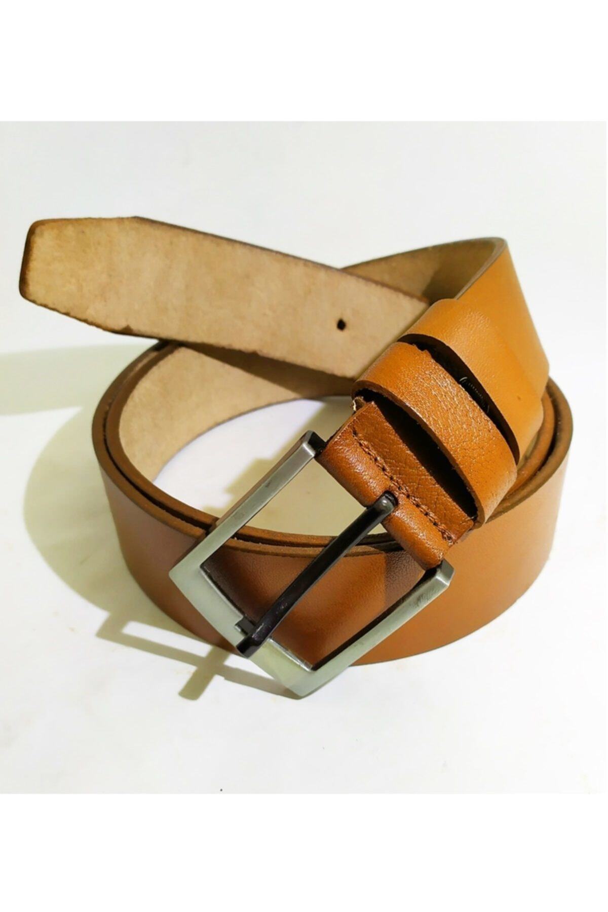 New Coast Leather 1900's Hakiki Manda Derisi Uzun Ömürlü Erkek Kemeri