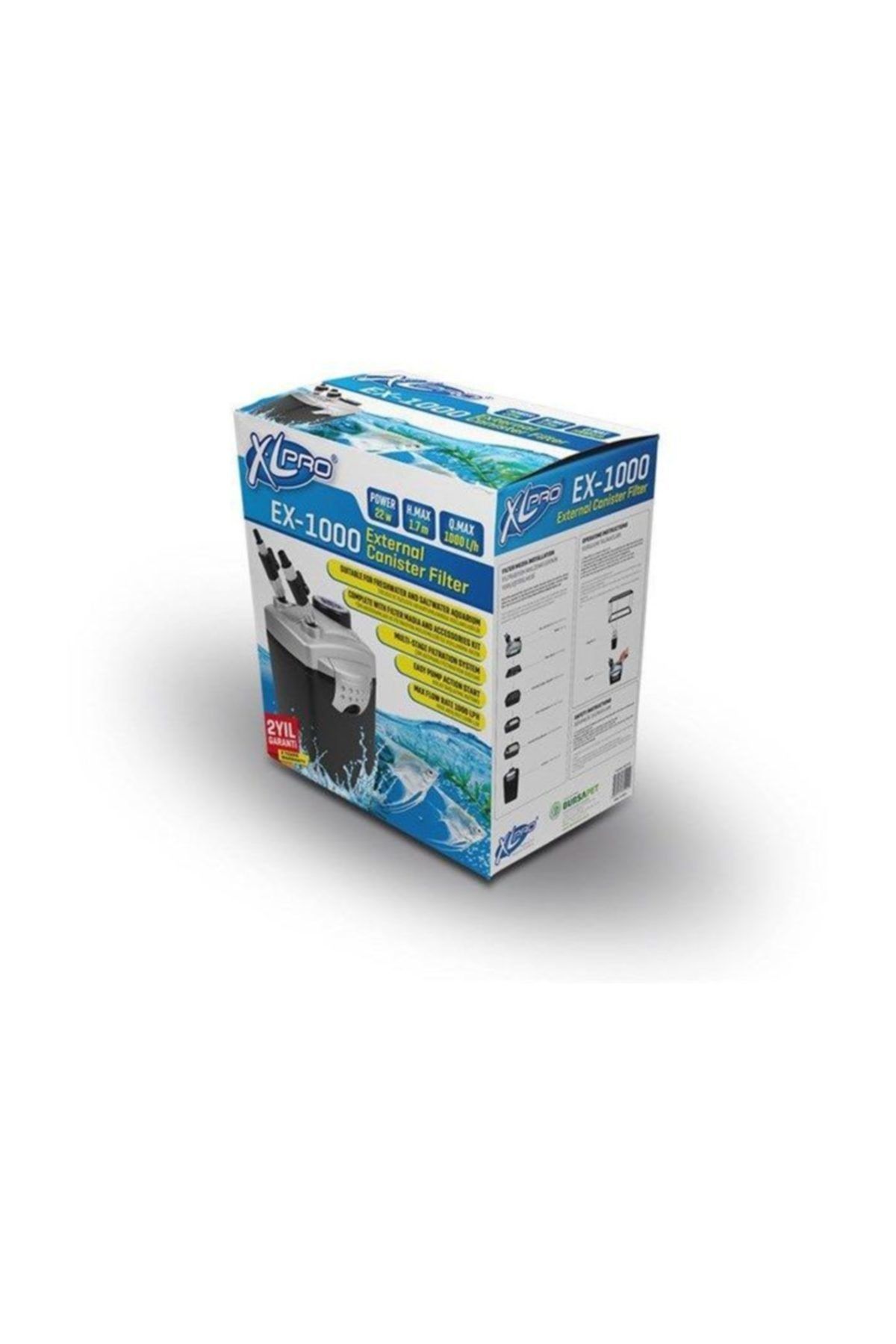 Xplore Xlpro Ex-1000 Dış Filtre 1000l/h (dolu)