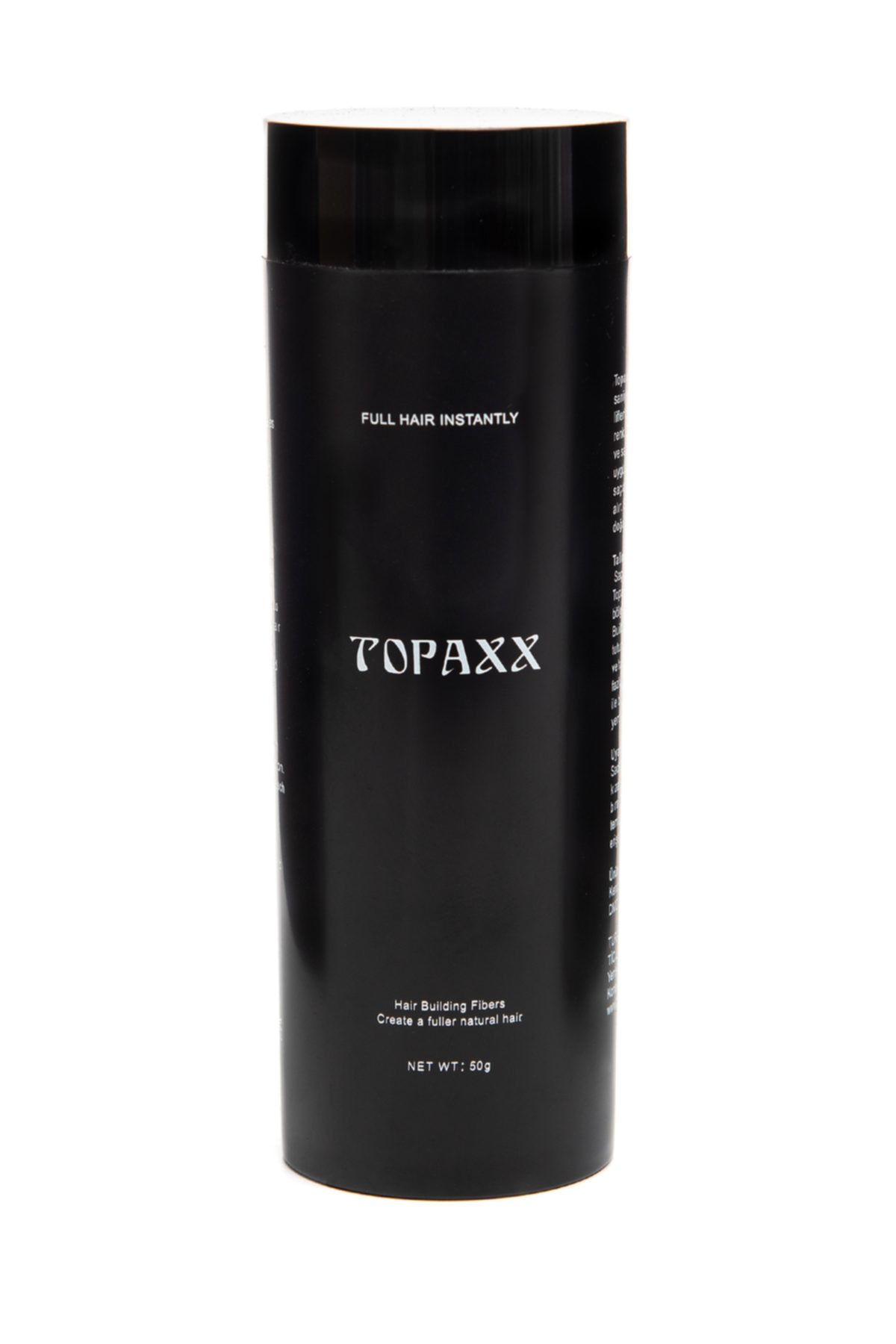 Topaxx Saç Fiber Tozu 50 Gr Koyu Kahve