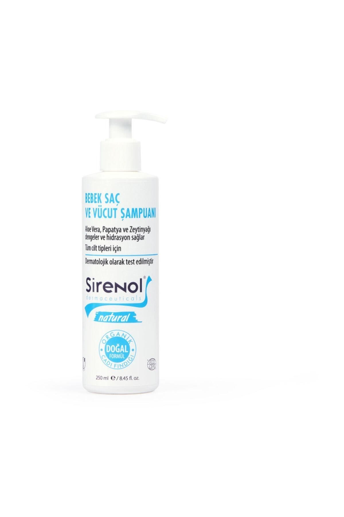 sirenol natural bebek sac ve vucut sampuani 250ml fiyati yorumlari trendyol