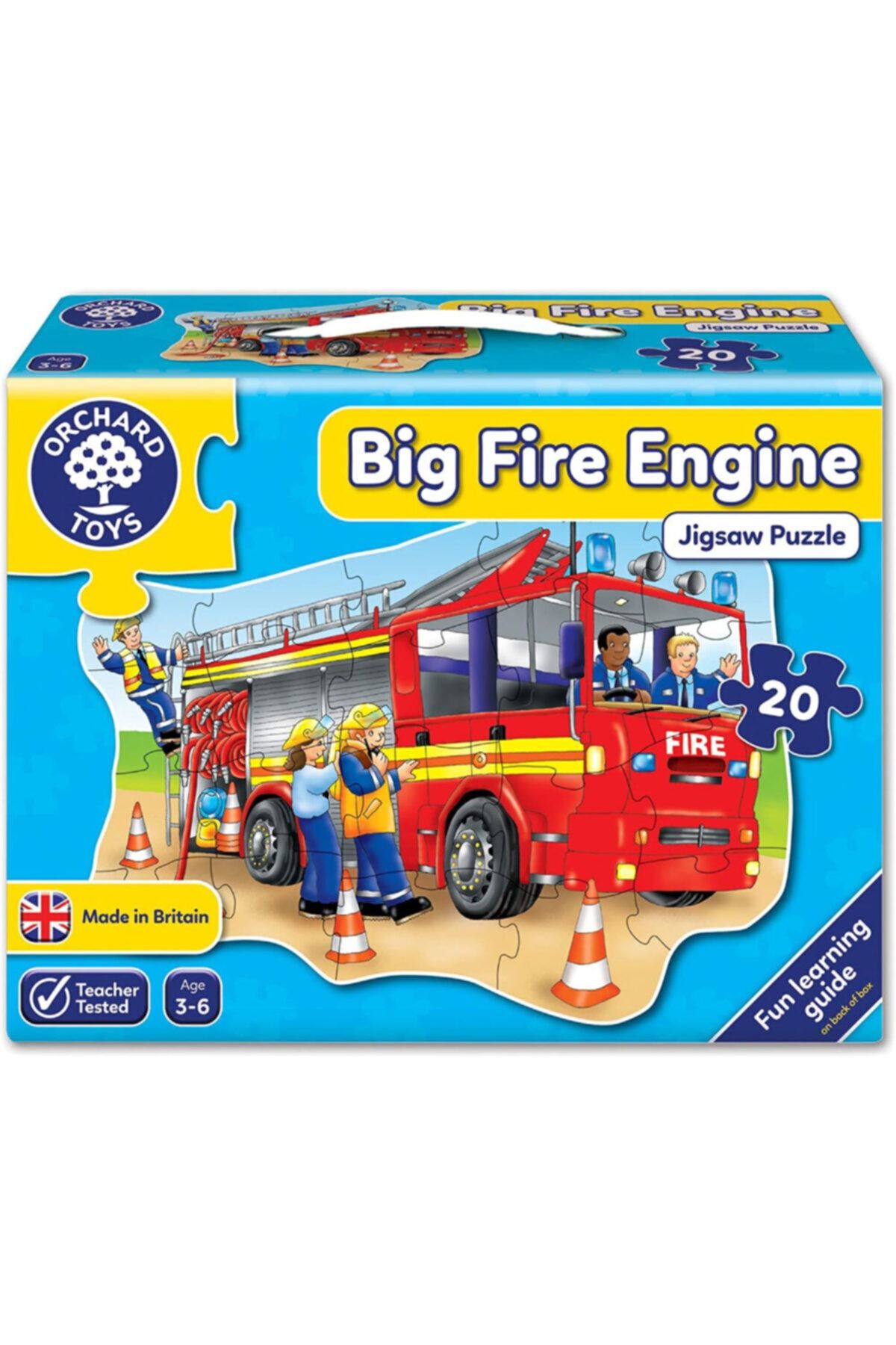 Orchard Toys Big Fire Engine Puzzle Büyük Itfaiye Aracı 258