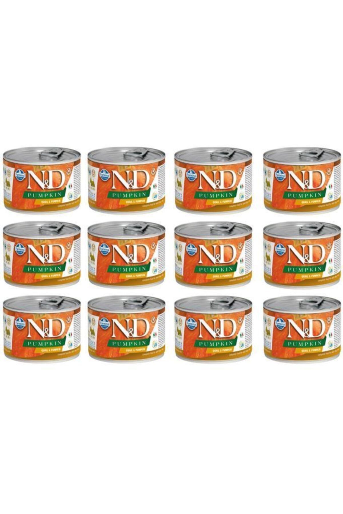 N&D Balkabakli Ve Bildircinli Köpek Konservesi 140 Gr 12 Adet