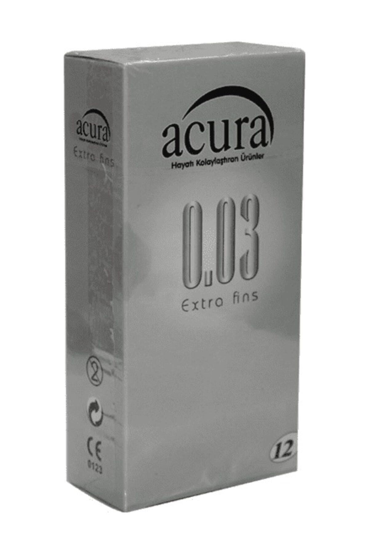 Acura Ekstra İnce Doğal Kauçuk Prezervatif