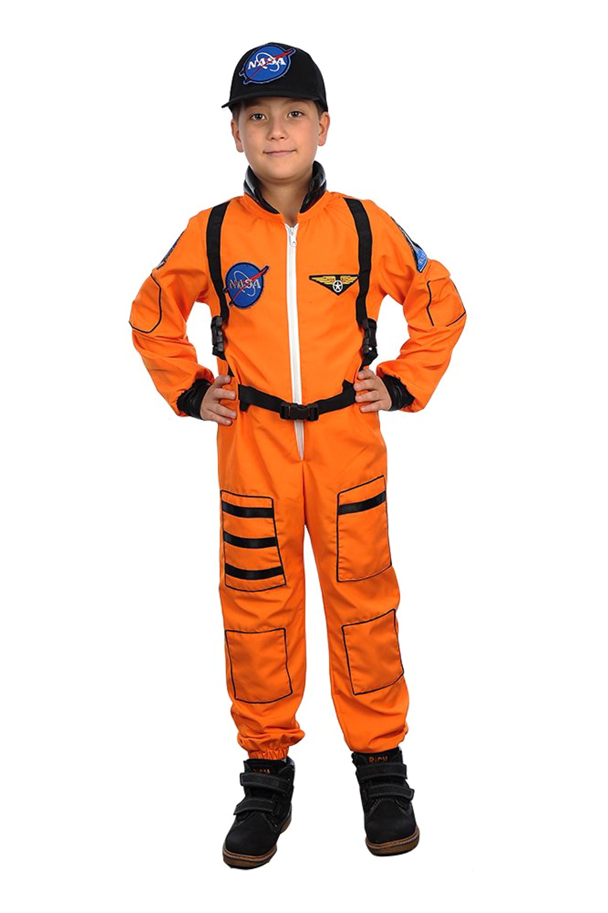 Herkese Kostüm Astronot Çocuk Meslek Kostümü 3-4 Yaş /