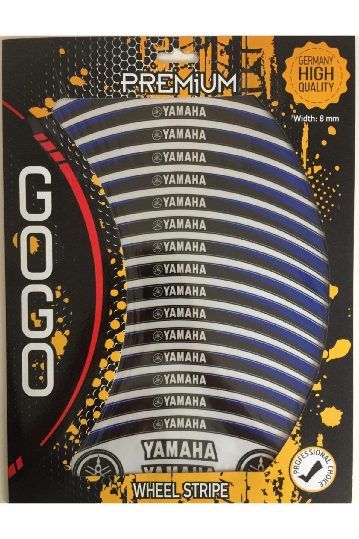 HS MOTOR Motorsiklet Yamaha Uyumlu Jant Şerit