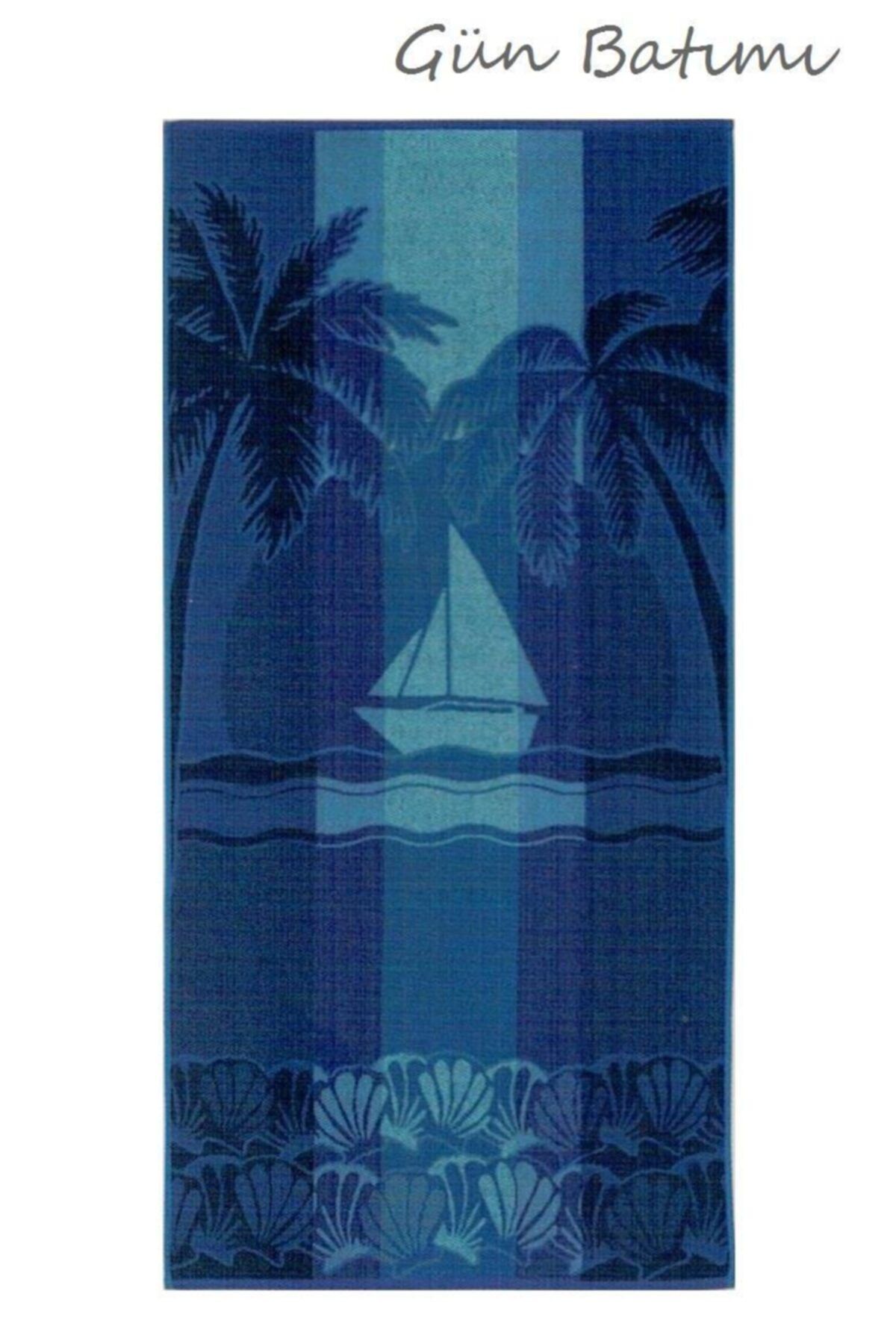 Özdilek Nice Plaj Havlusu 70x150 Cm Süper Fiyat Gün Batımı