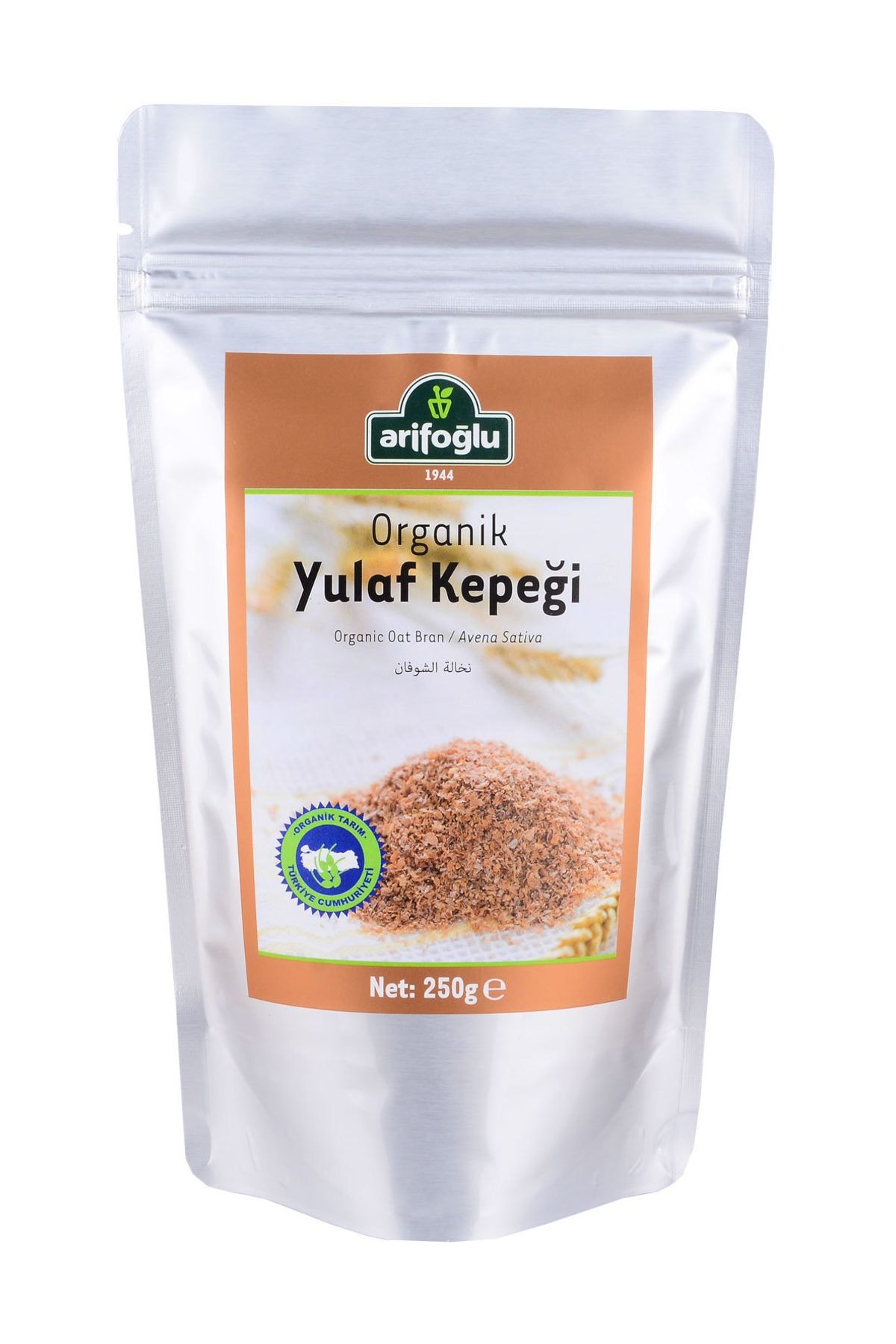 Arifoğlu Organik Yulaf Kepeği 250g