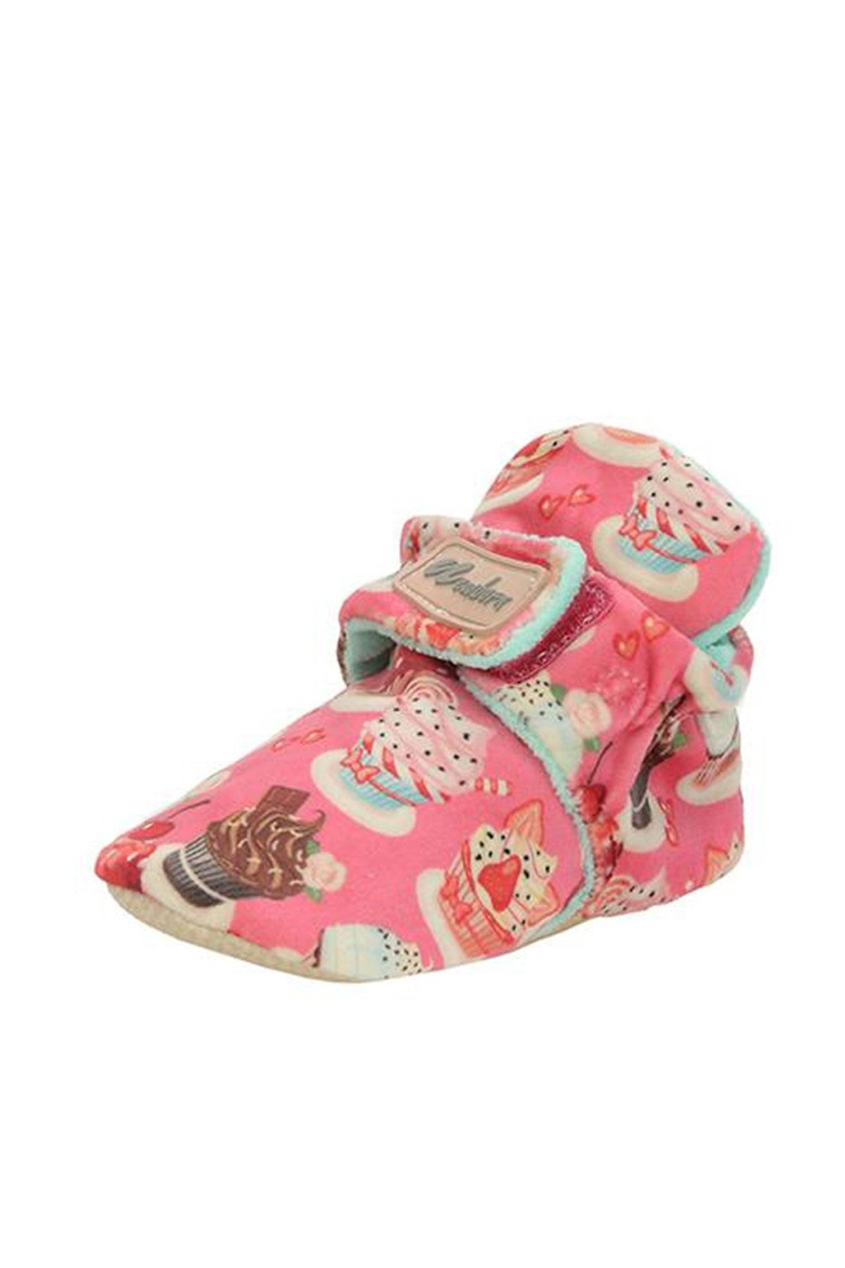 Newborn BABY BOOTIE PATTERNED Pembe Kız Çocuk Panduf 100518753