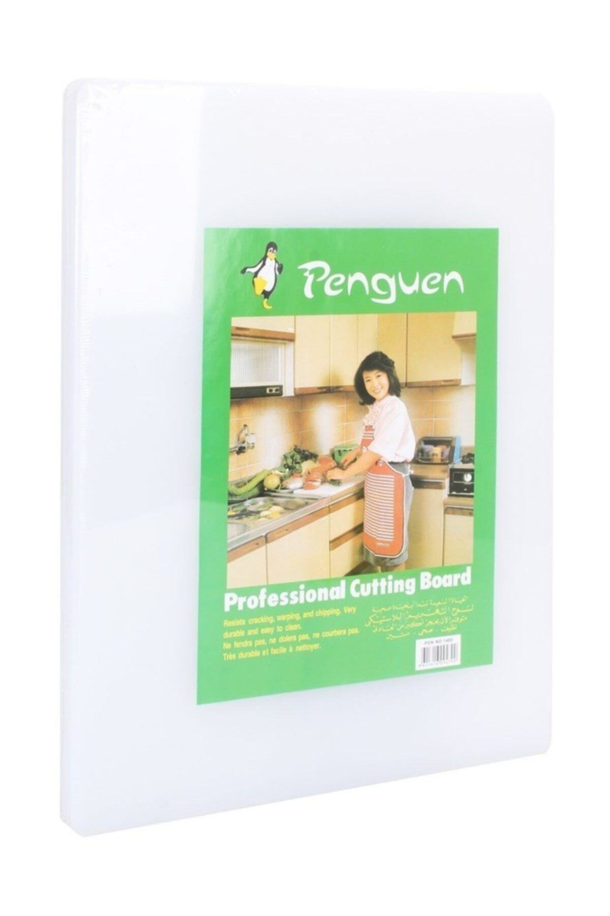 Penguen Plastik Kesim Tahtası Doğrama Panosu Kalın Büyük Boy 40*30 cm.