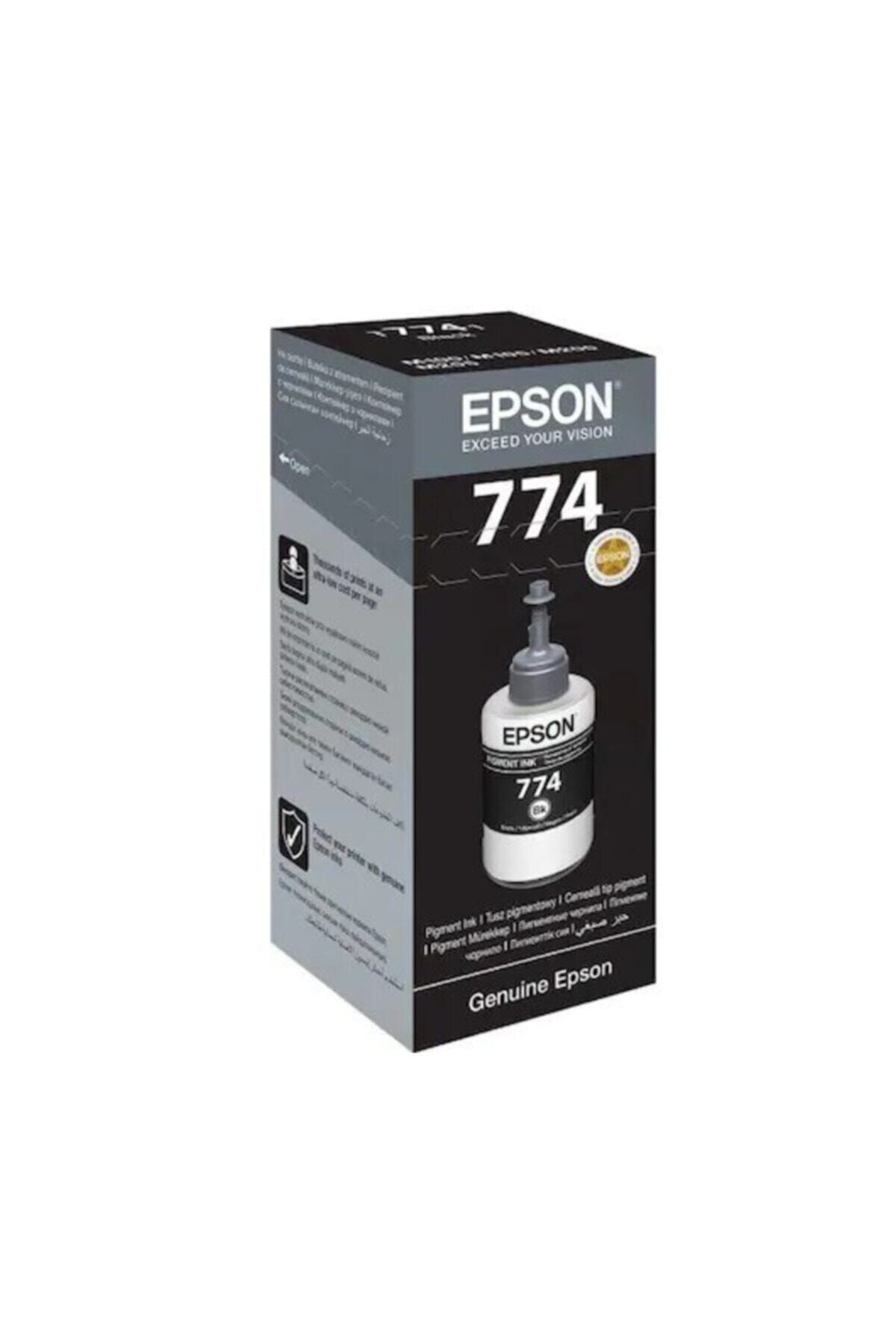 EPSON 774 - M100 M105 M200 L605 L655 Siyah Mürekkep T7741