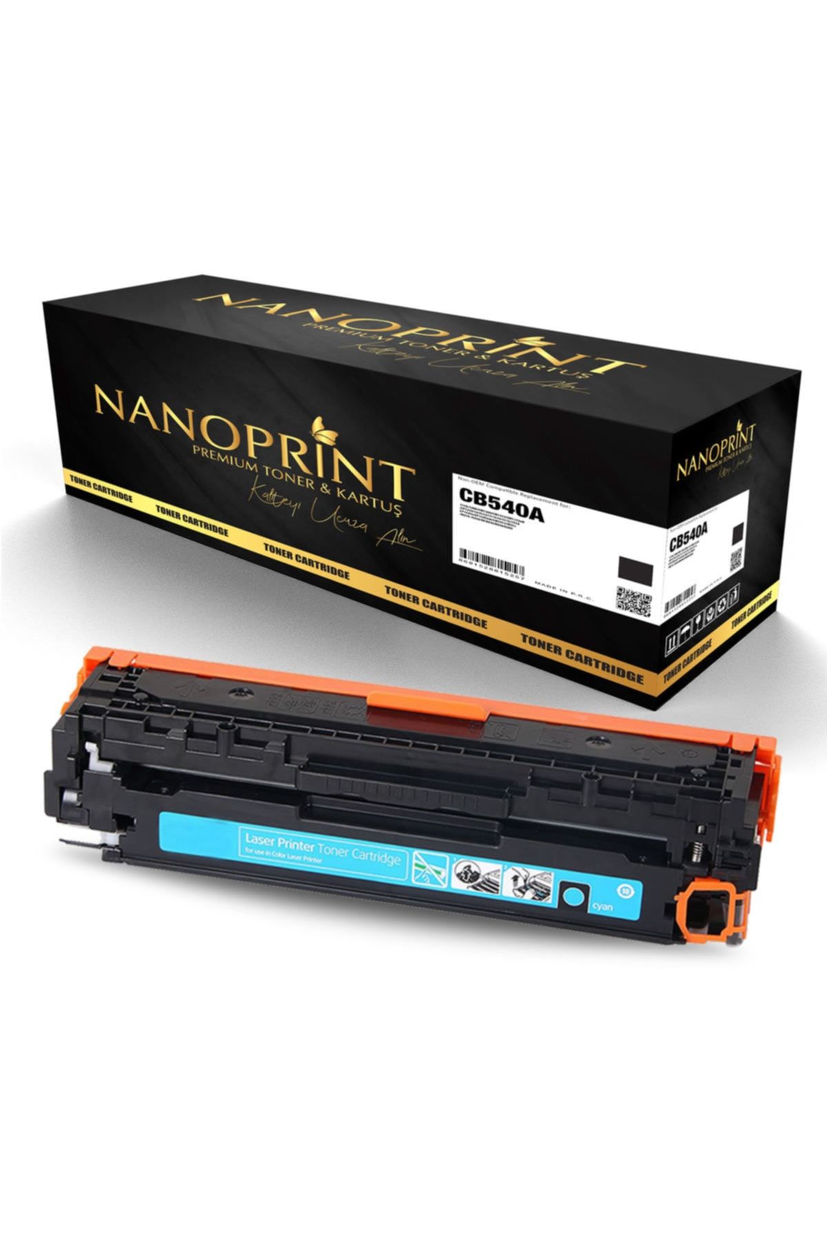 HP Nanoprint  Cb540a Siyah Muadil Toner 125a/cp1510/cp1215/cp1515/cm131