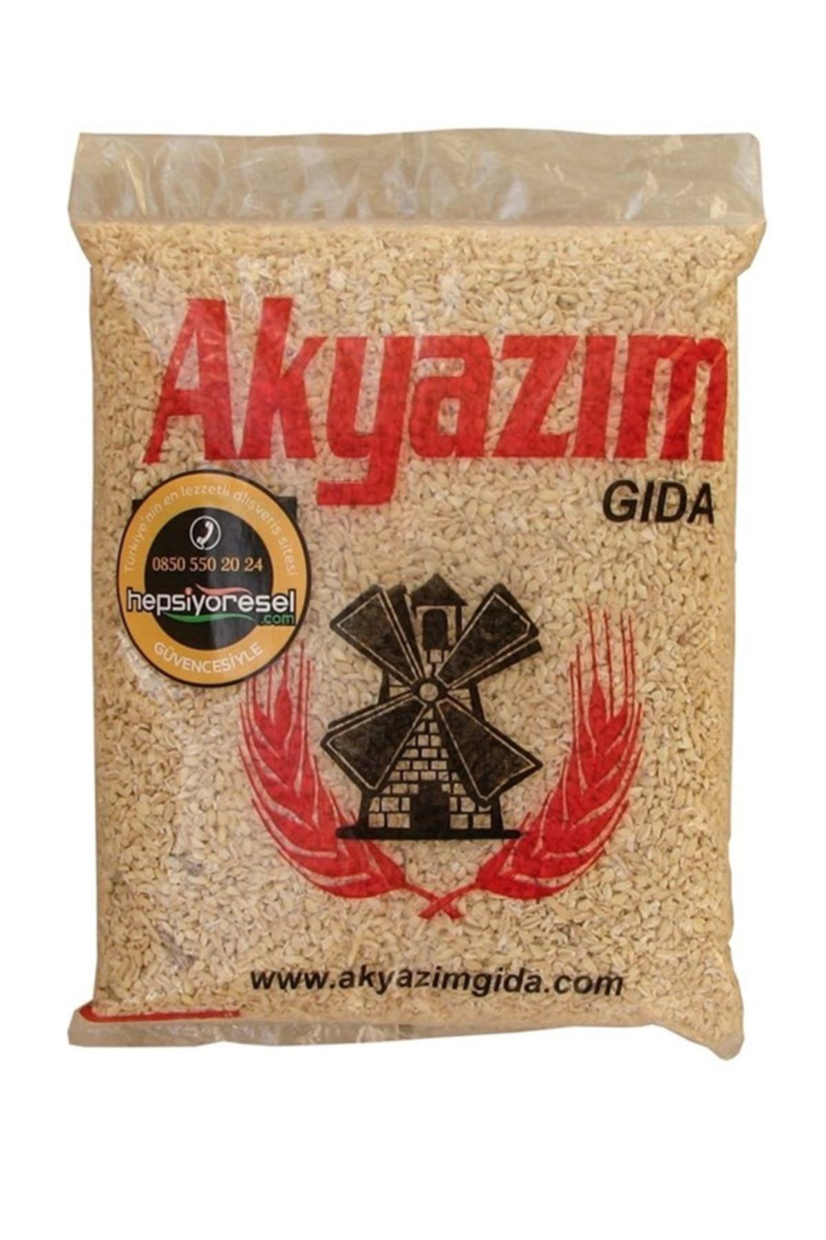 Akyazım Değirmen Aş Yarması Buğday - 2 Kg