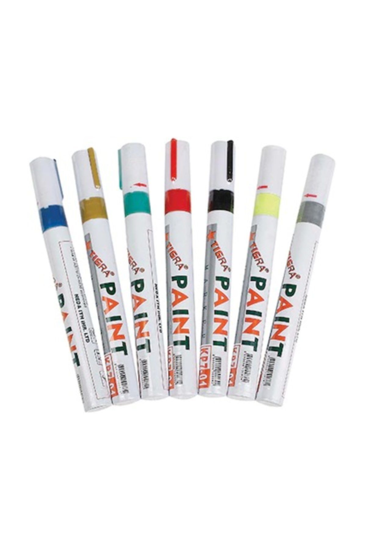 PAINT Tigra Kp7-01 Paint Marker Metal Işaretleme Kalemi Gri Renk