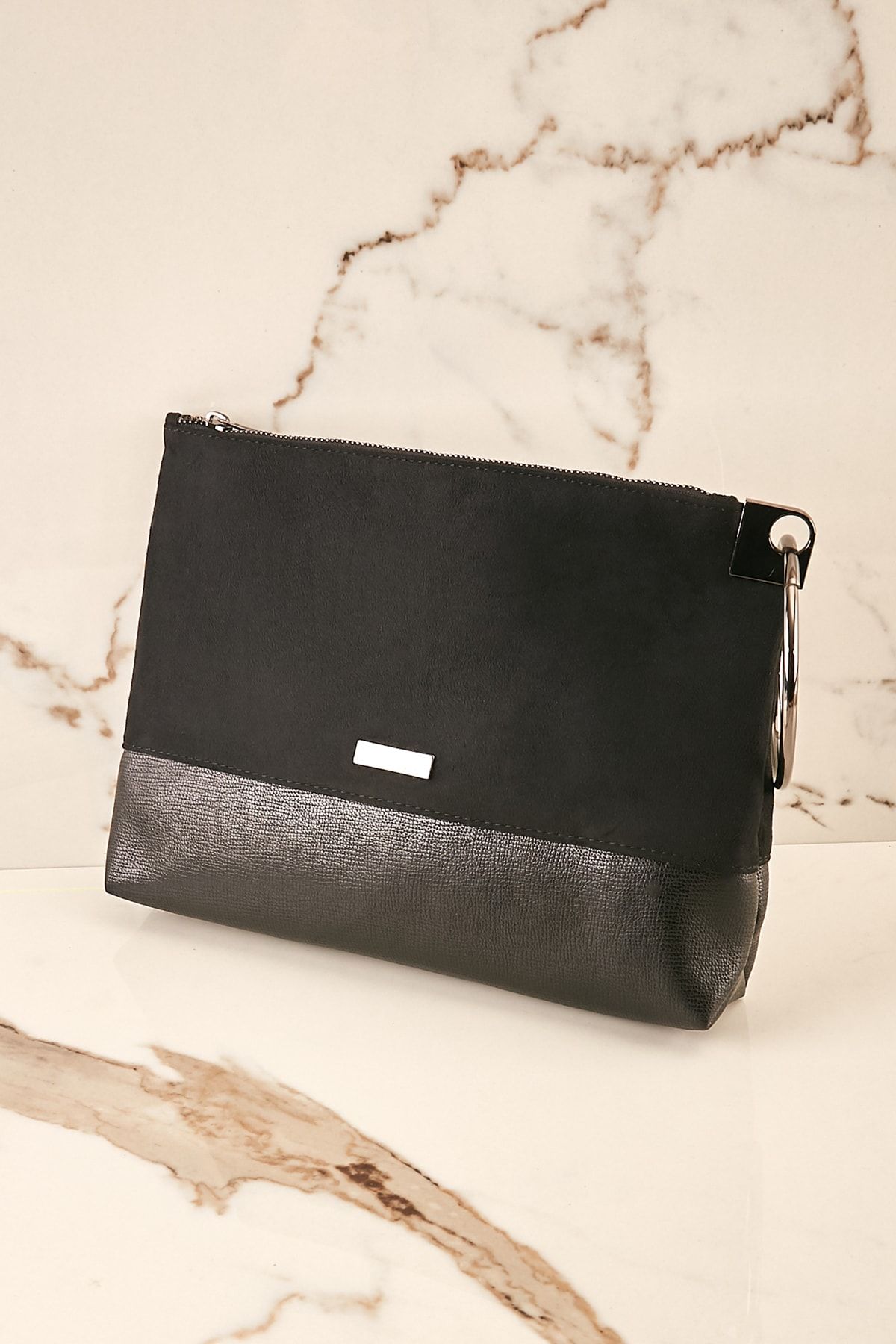 bambi siyah kadin portfoy clutch canta k35990124 fiyati yorumlari trendyol
