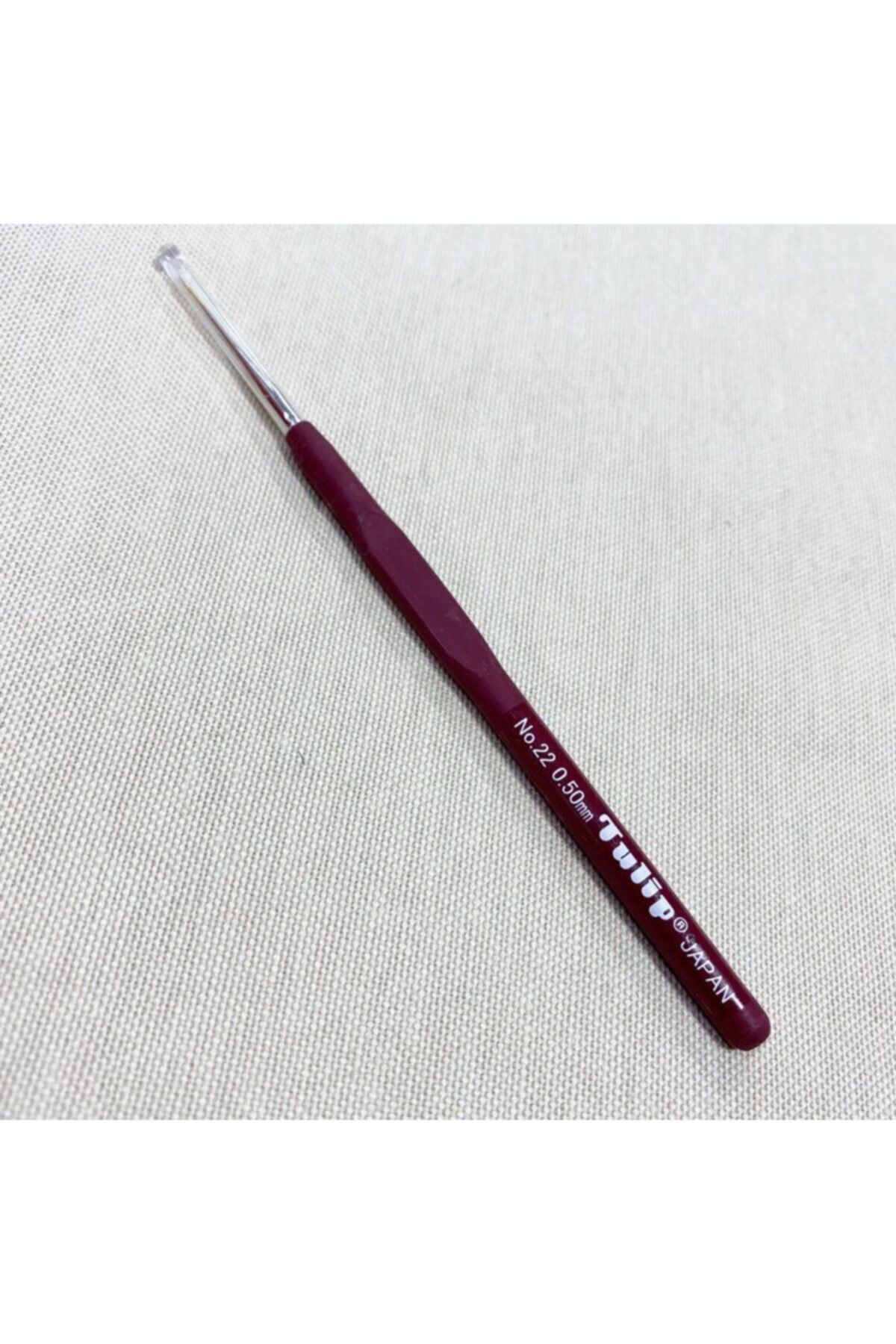 Tulip Bordo Silikon Saplı  Tığ 0,50 mm