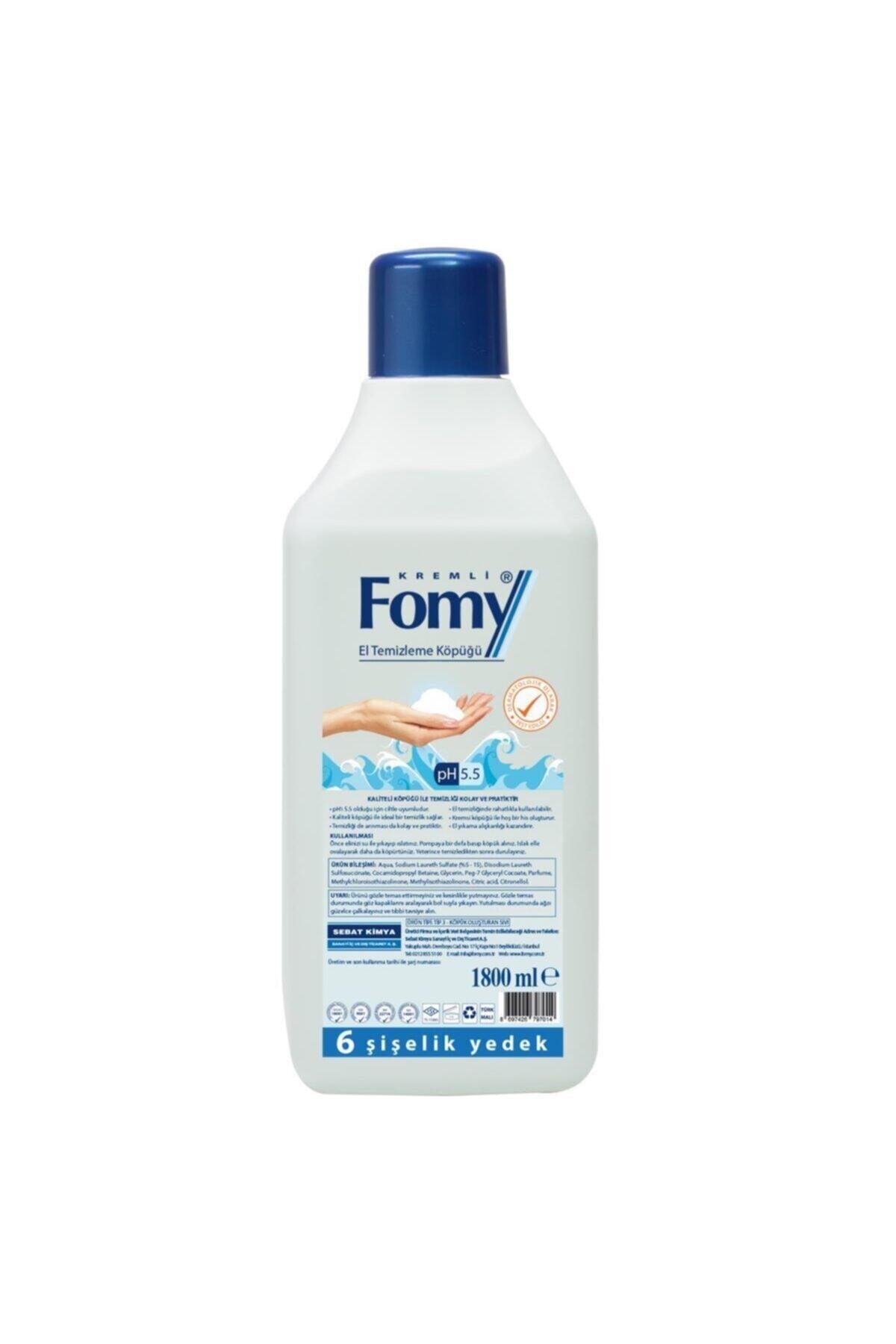 Fomy Classic Köpük Sabun El Temizleme Köpüğü 1800 Ml