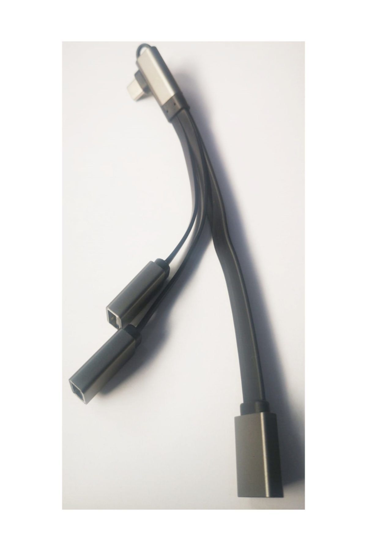 Avec Type C 3 In 1 Usb Hub Splitter 90 Derece