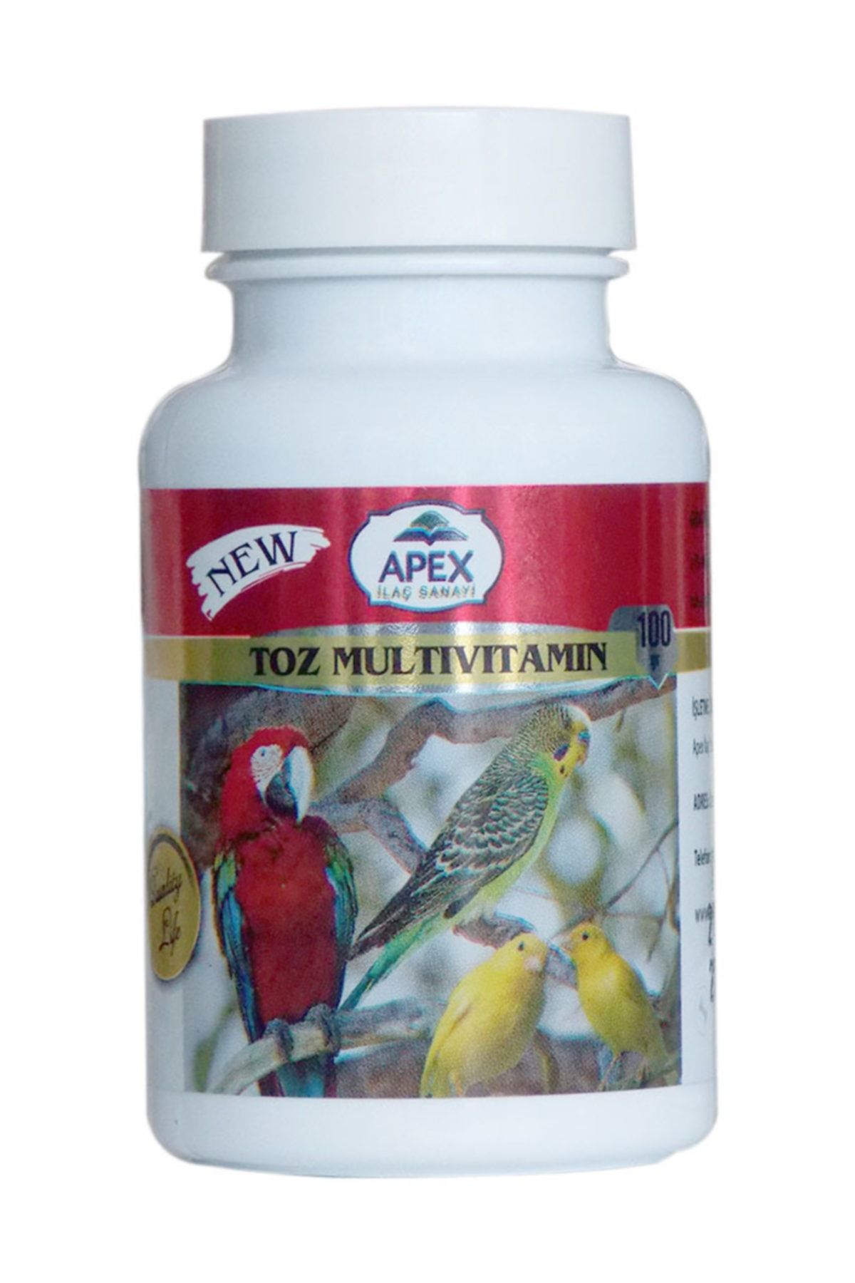apex muhabbet kuslari icin toz multivitamin 100gr fiyati yorumlari trendyol