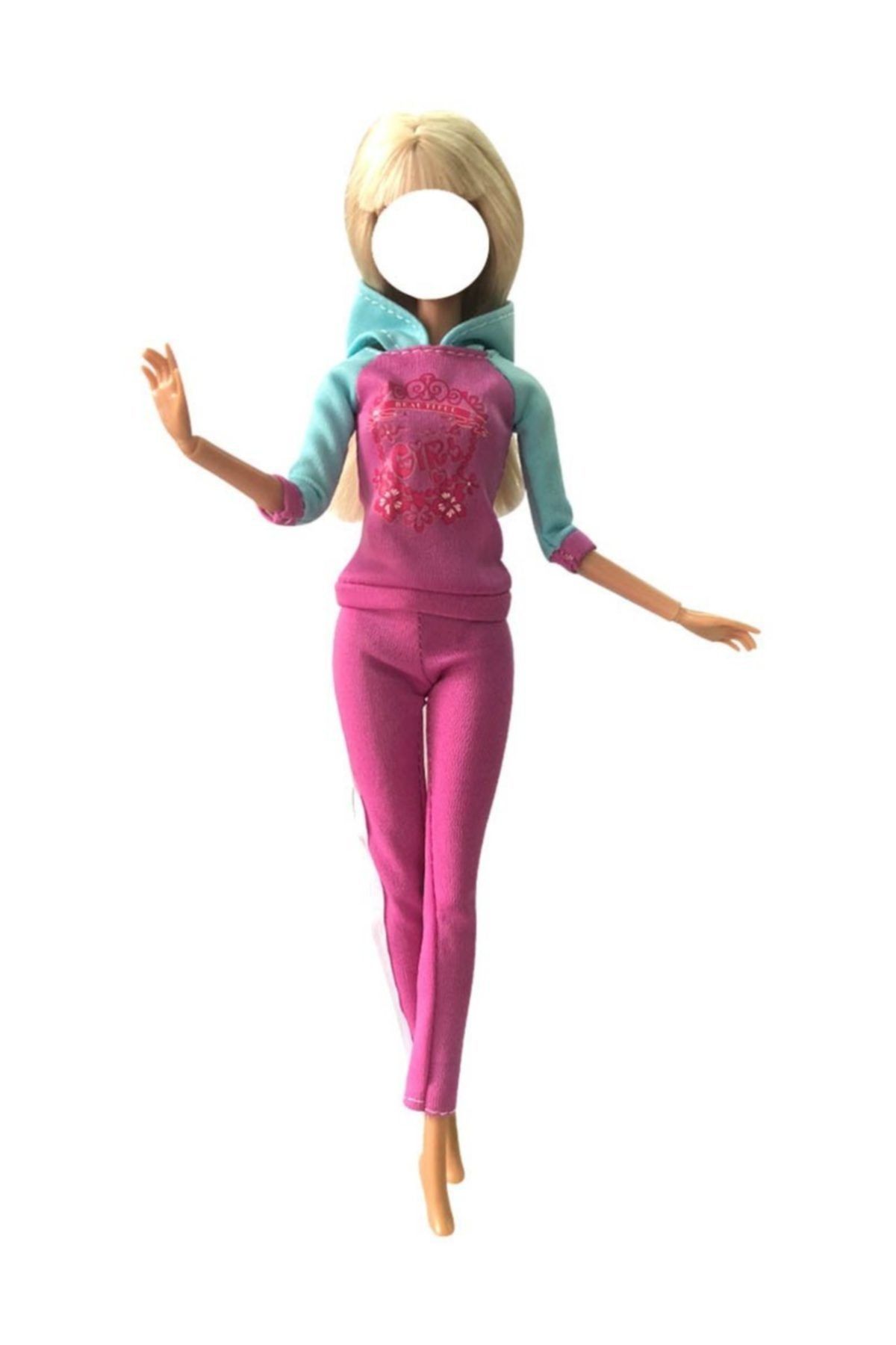 doll barbie kiyafet aksesuar esortman esofman takim eflatun bebek dahil degildir fiyati yorumlari trendyol