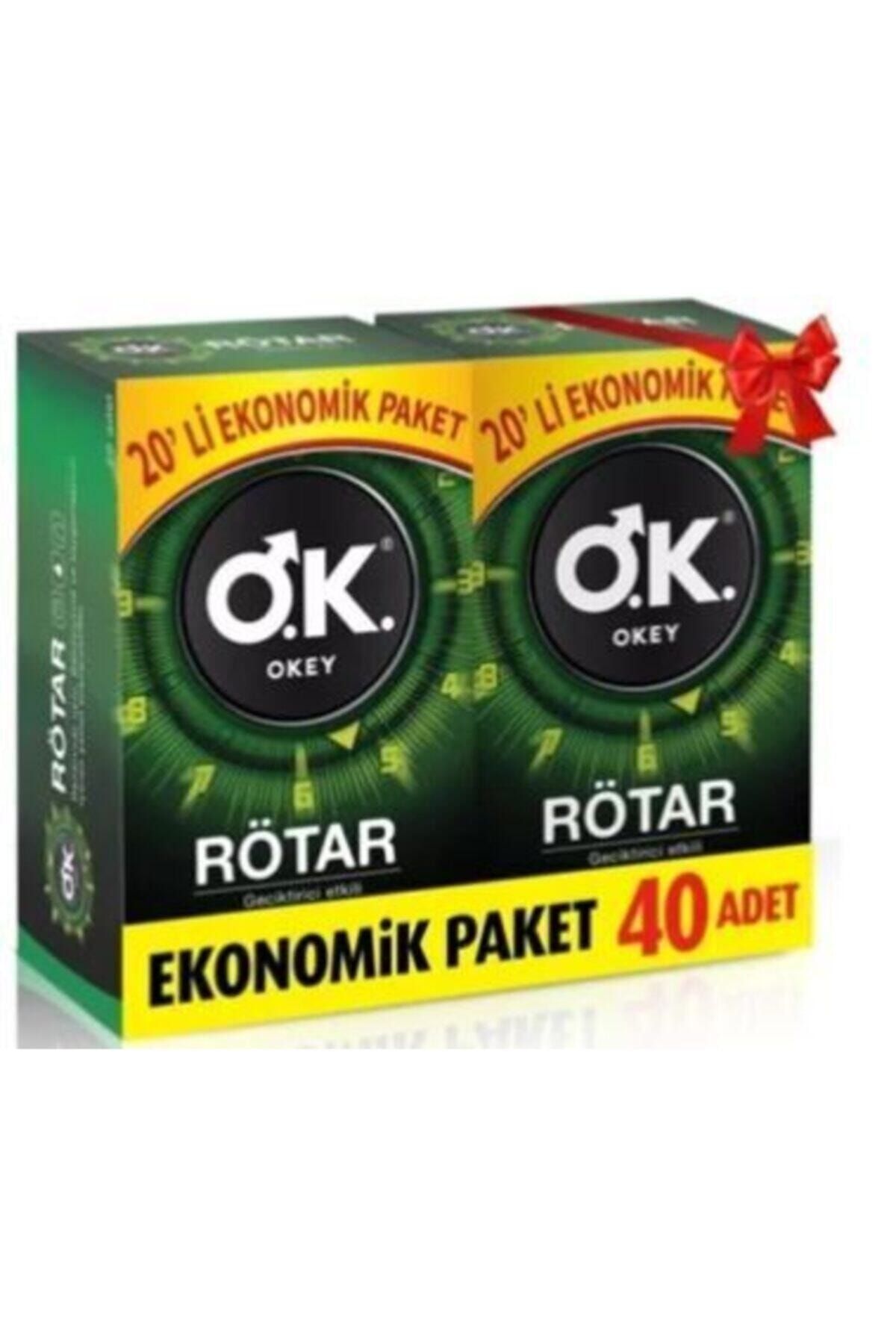 Okey prezervatif rötar 40 lı avantaj paket