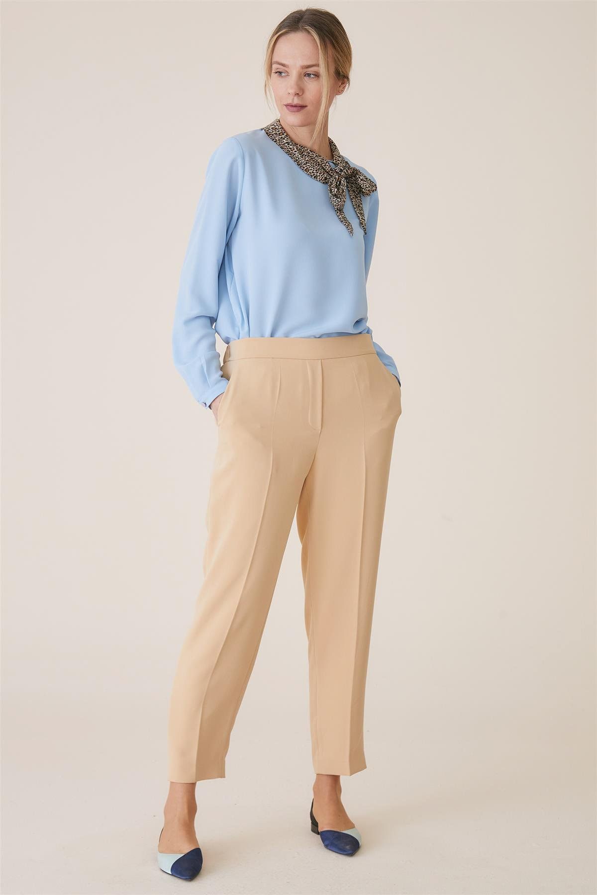 Tuğba Pantolon-camel Tk-u7633-03