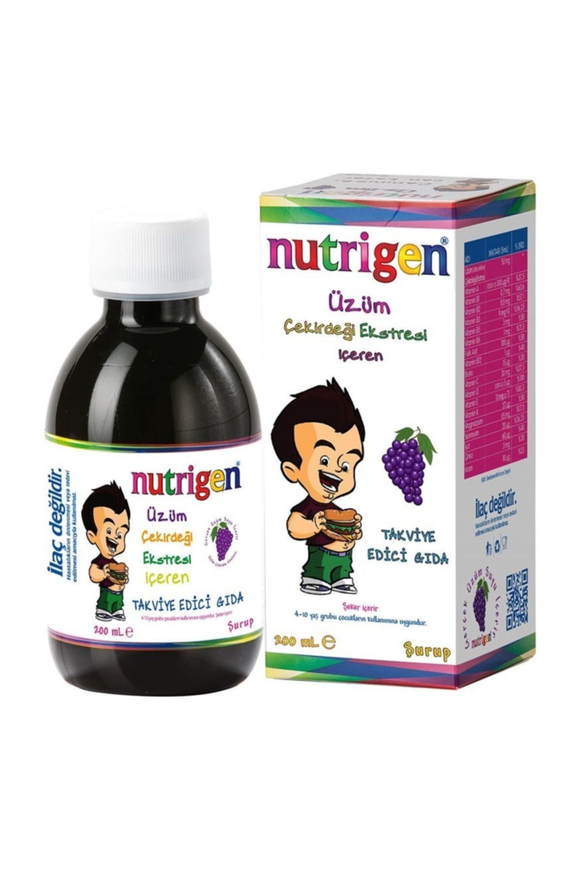 nutrigen uzum cekirdegi ekstresi surup 200 ml fiyati yorumlari trendyol