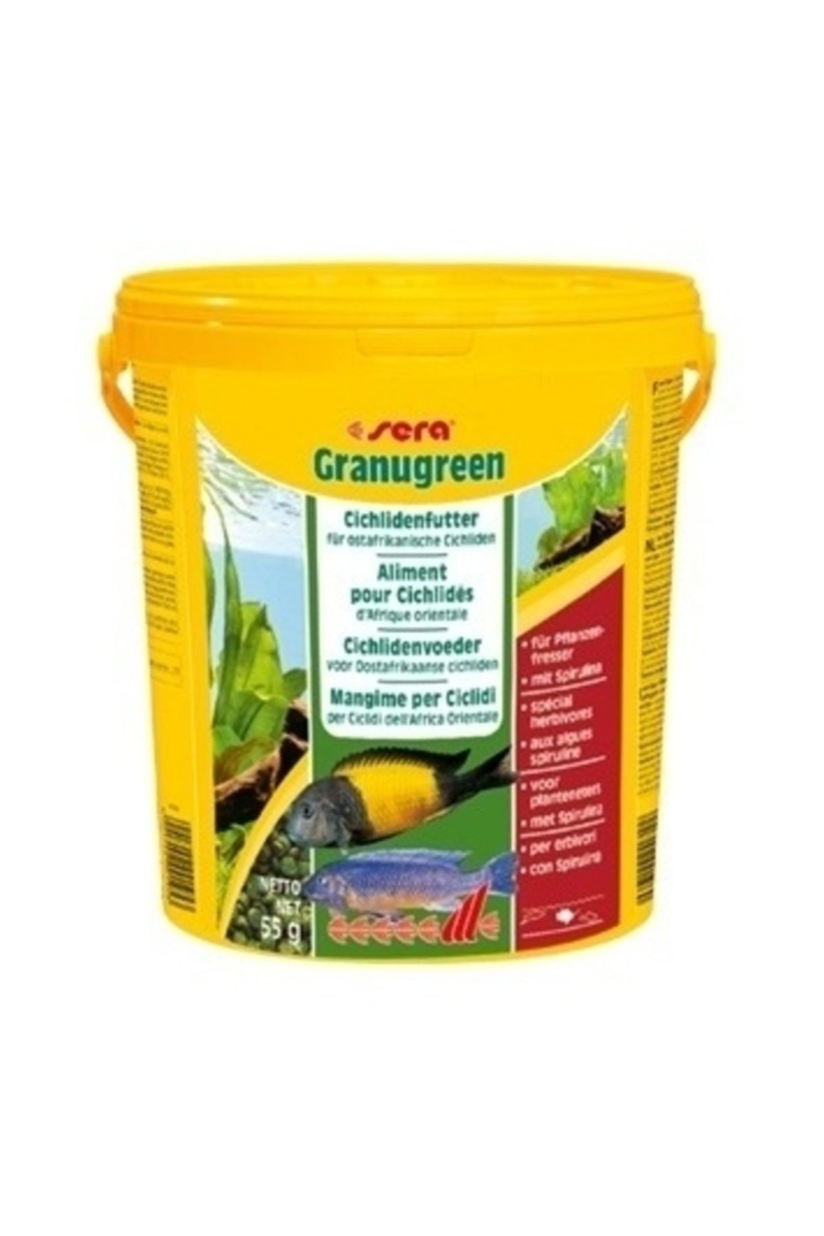 SERA Sera Granugreen 1000 Gram Bitkisel Granül Yem