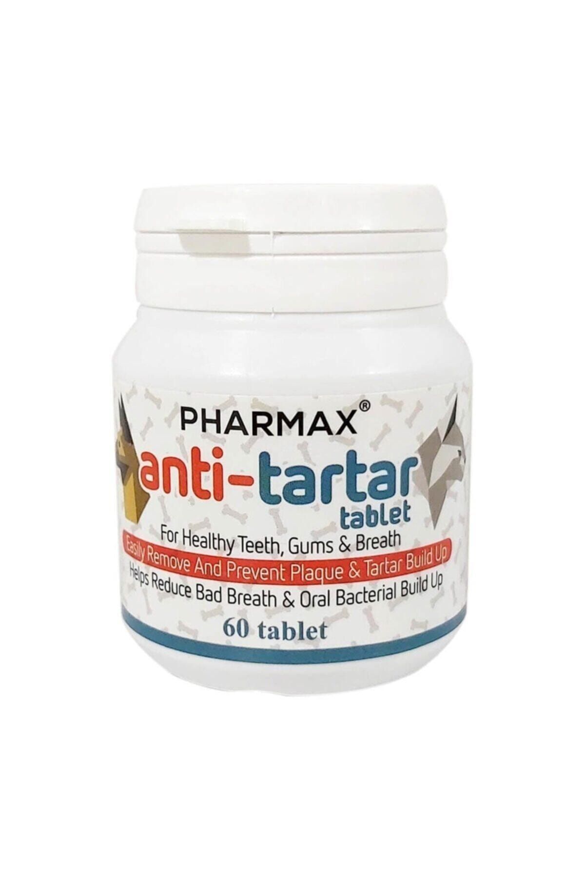 Pharmax Anti-tartar Kedi, Köpek Diş Taşı Giderici (60 Tablet)