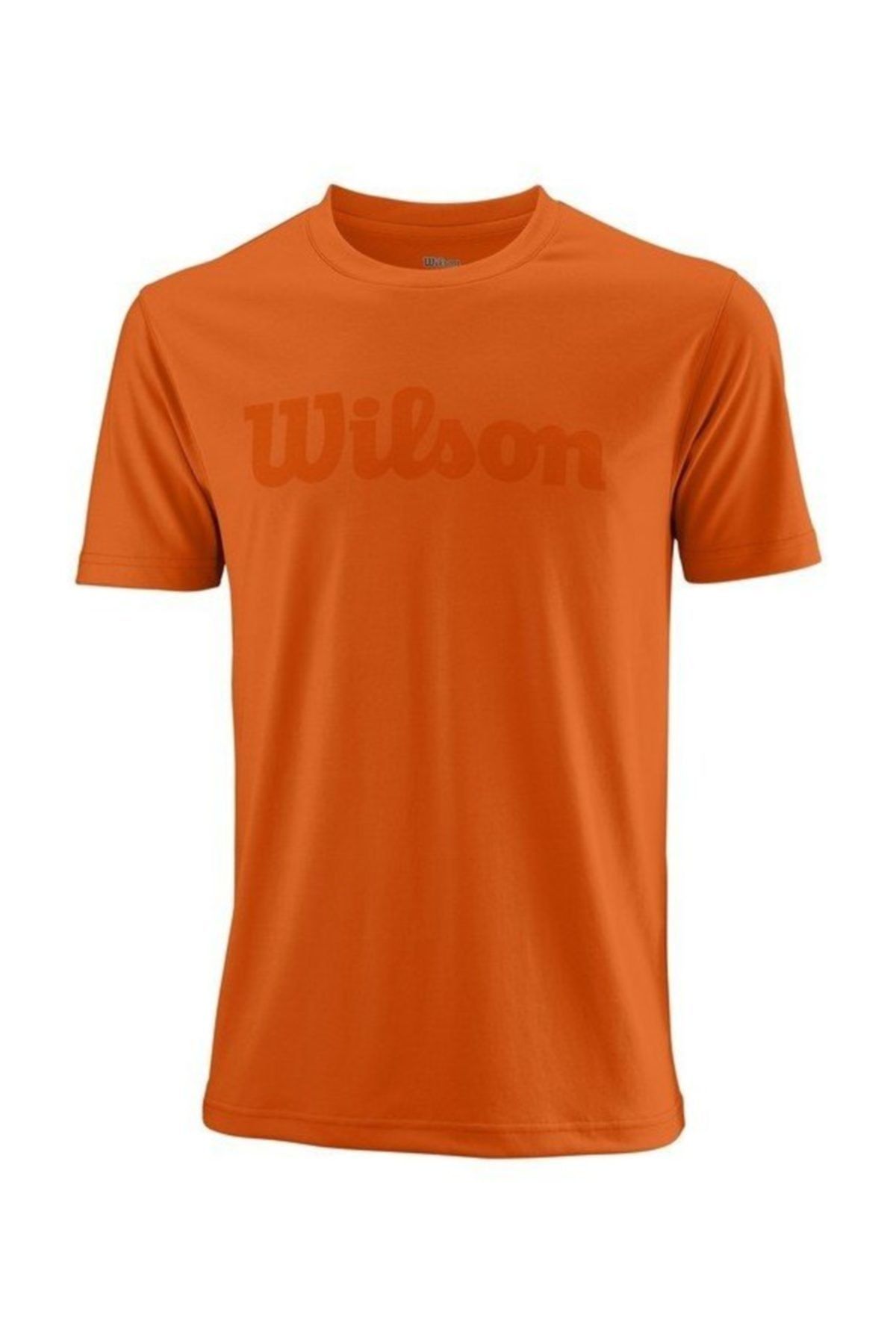 Wilson Uwıı Script Tech Tee Turuncu Erkek T-shirt  Wra770301