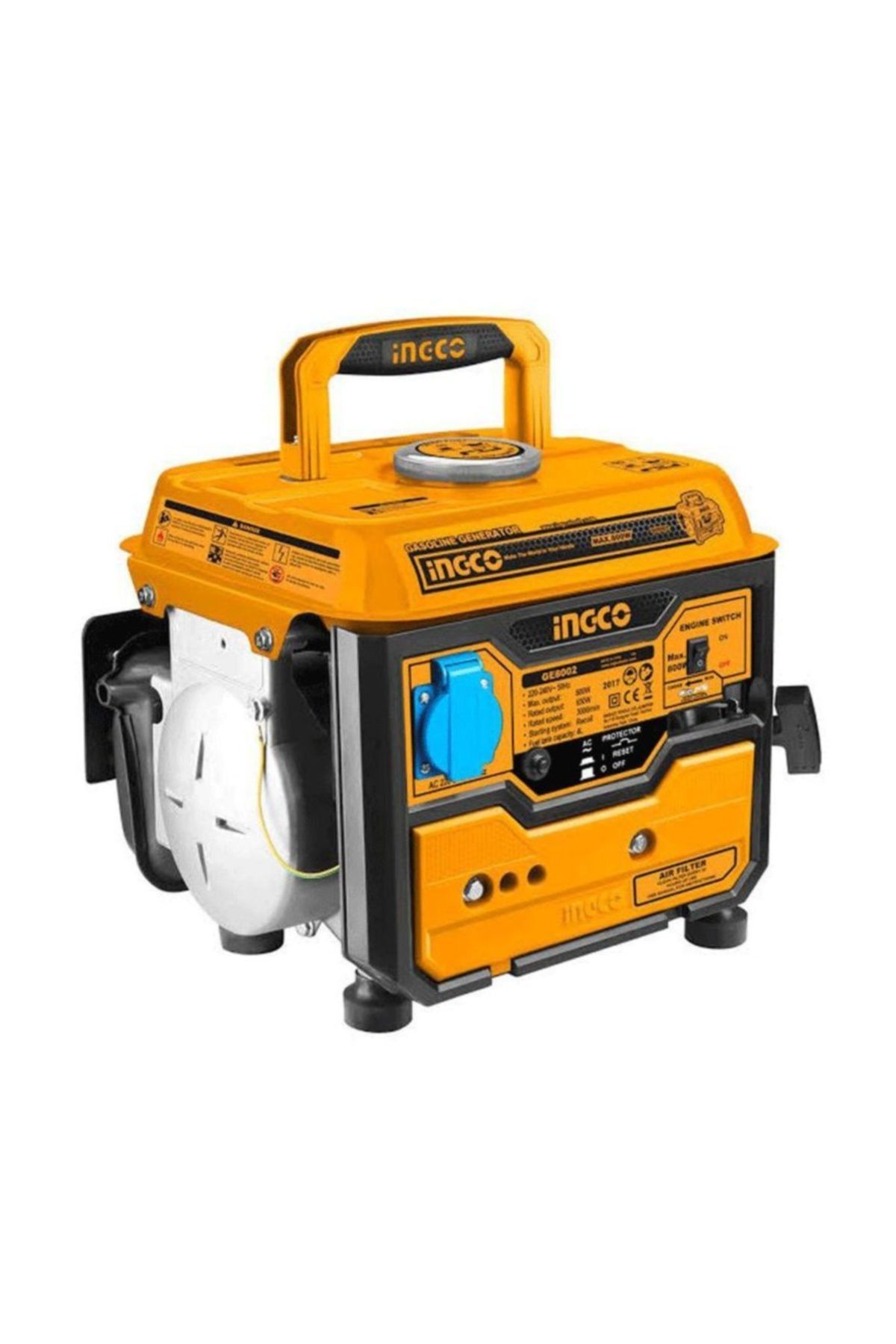 Ingco Ingco Ge8002 0.8 Kw 800w Profesyonel Çanta Tipi Benzinli Jeneratör 2 Zamanlı 2 Yıl Garantili