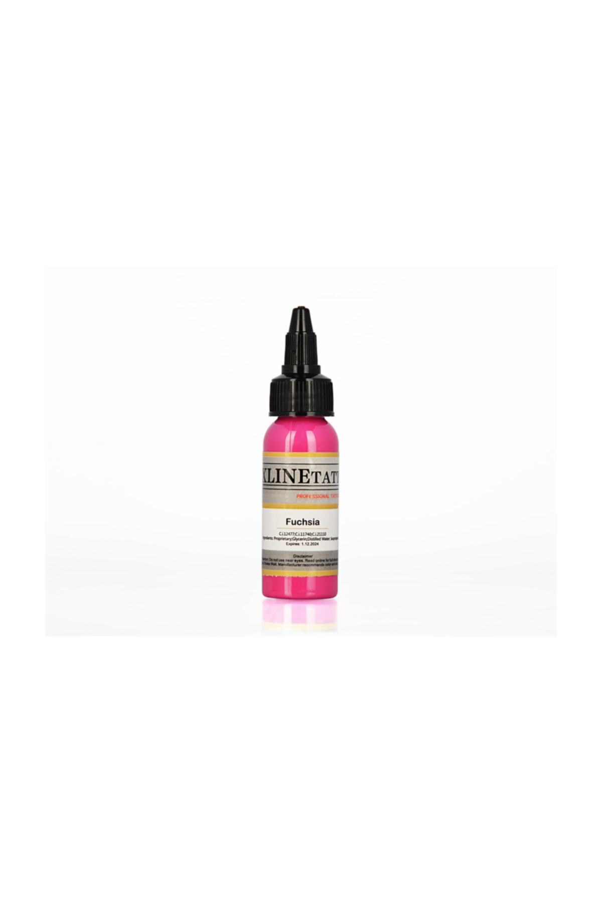 XLINETATTOO 1 Oz Xlinetattoo Fuchsia Dövme Boyası - 30ml Fuşya Dövme Mürekkebi