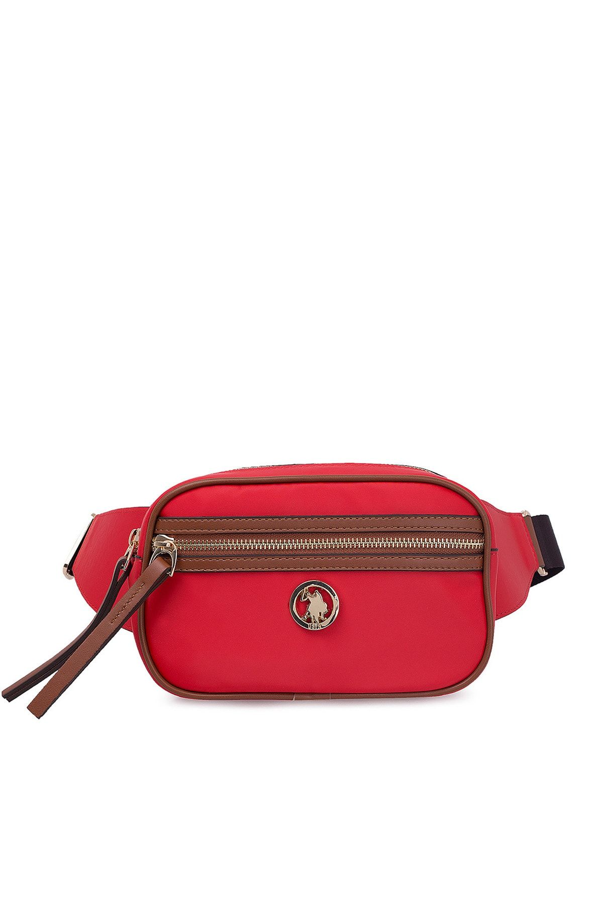 U.S. Polo Assn. Kırmızı Kadın Bel Çantası US20109