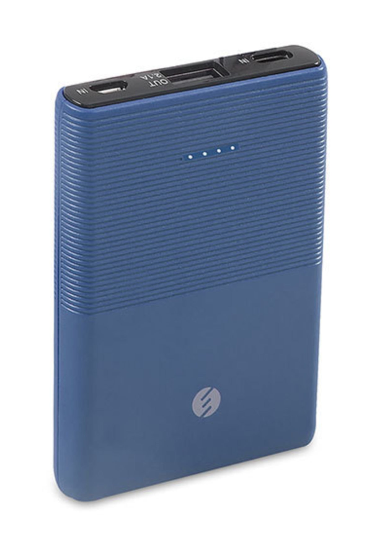 SLINK S-link Ip-s50 5000mah 1*usb Port+micro+type C Powerbank Mavi Taşınabilir Pil Şarj Cihazı