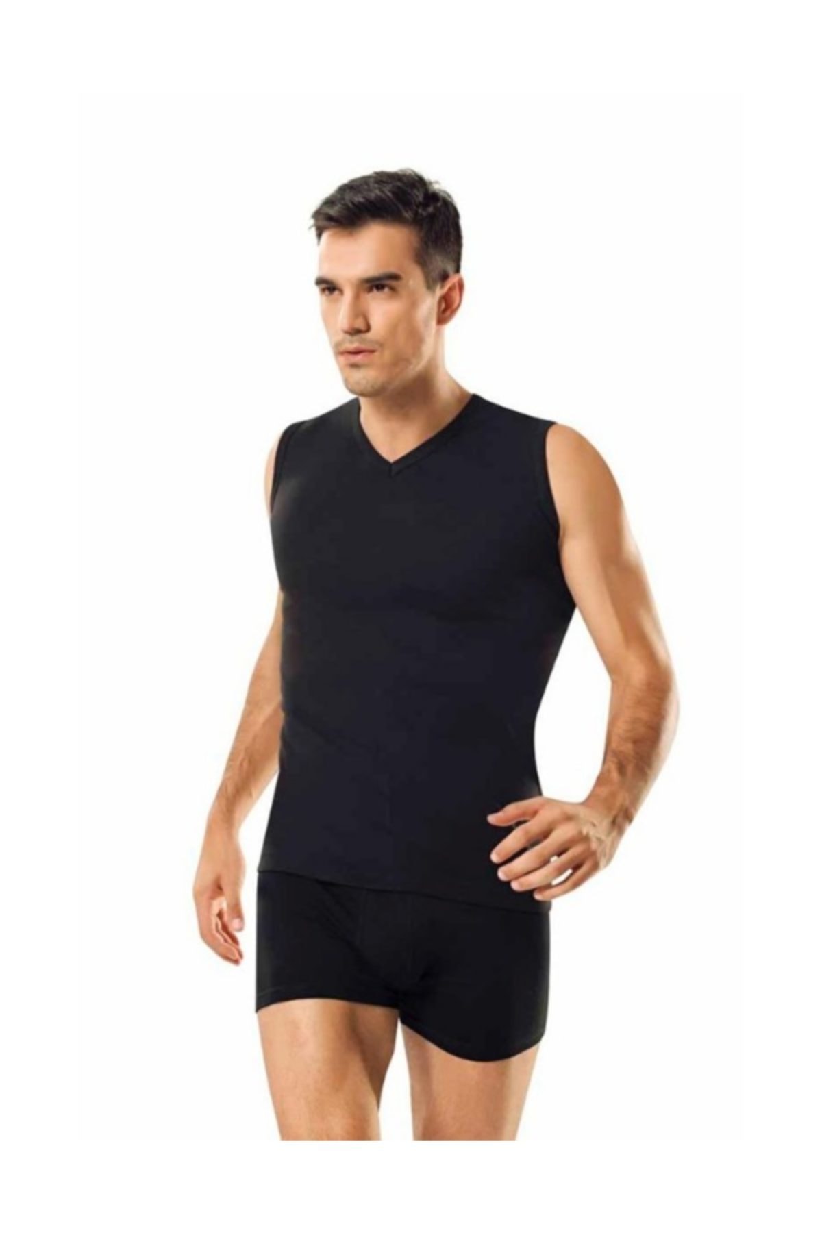 Namaldı Erkek Bady 3'lü Paket Pamuk V Yaka