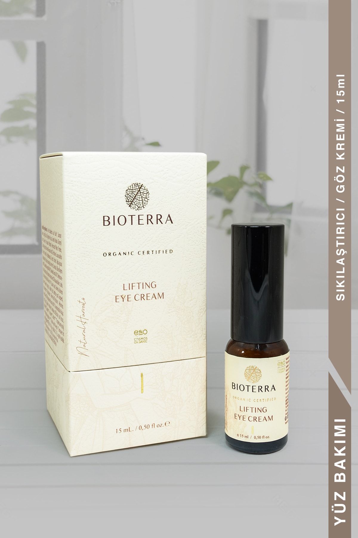 Bioterra Organik Lifting Eye Cream 15 ml Sıkılaştırıcı Göz Kremi