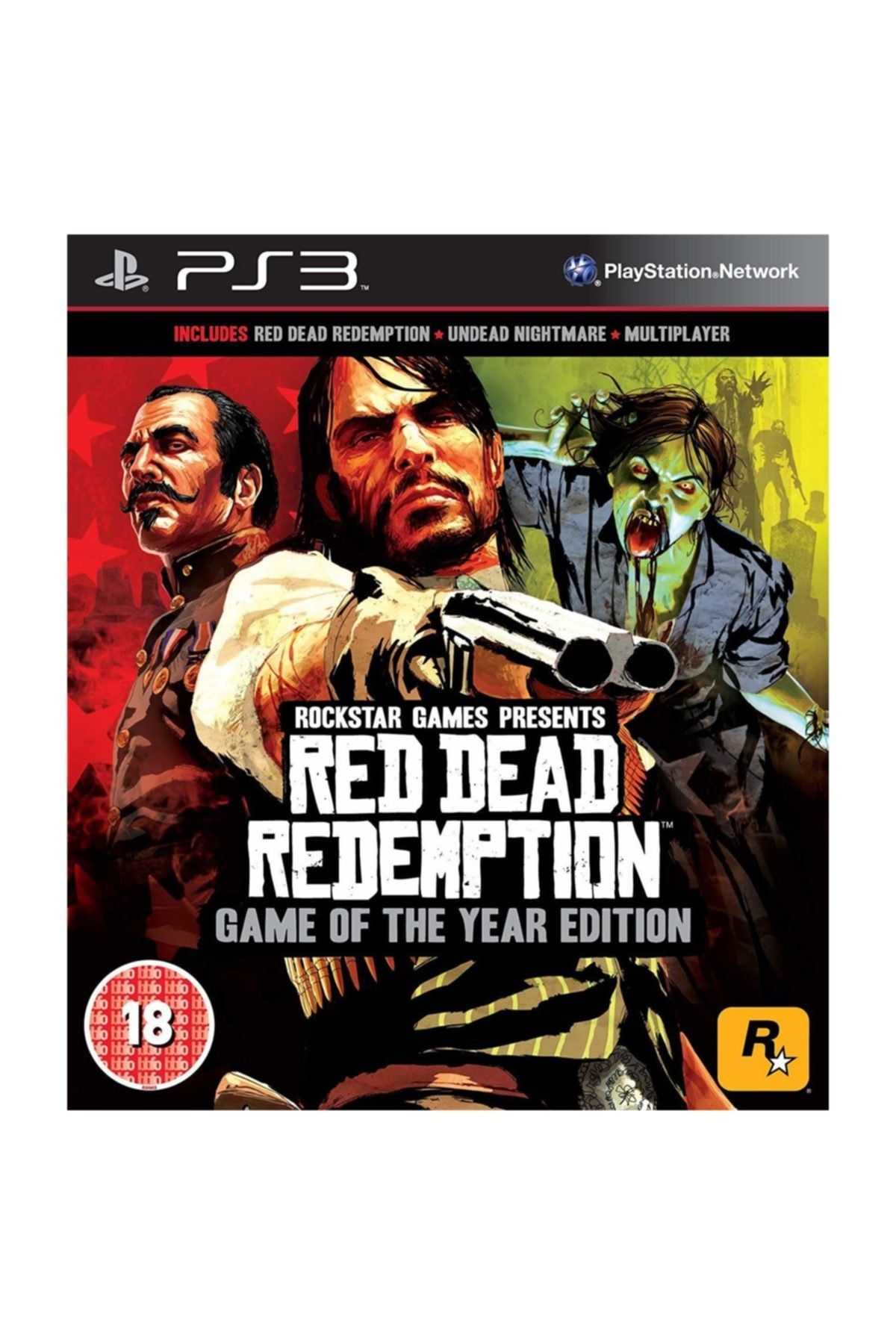 Rock Red Dead Redemption Game Of The Year Edition PS3 Oyun