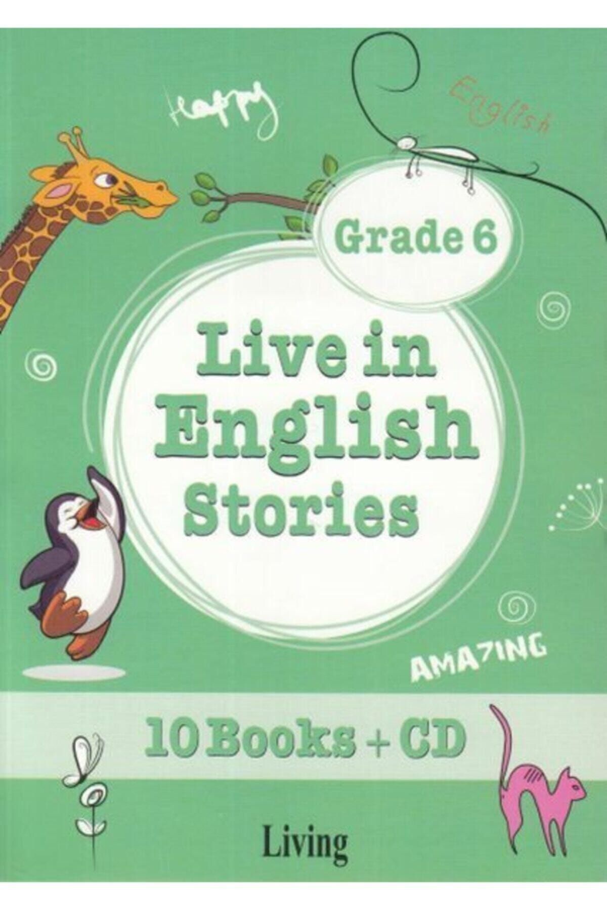 Living English Dictionary Live In English Stories Grade 6 (10 Books+cd)